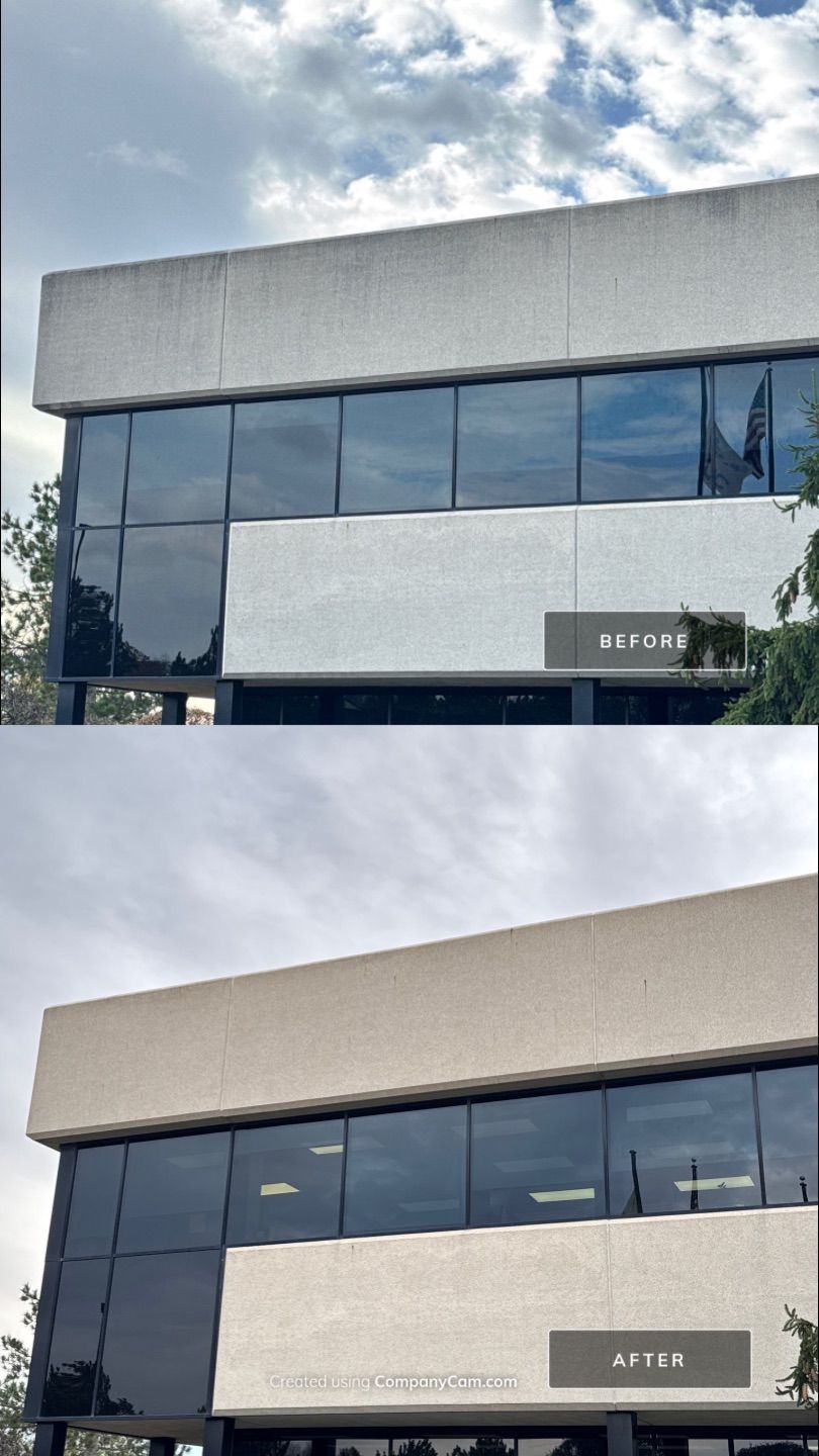 Project in Arlington Heights by Simmons Power & Soft Washing