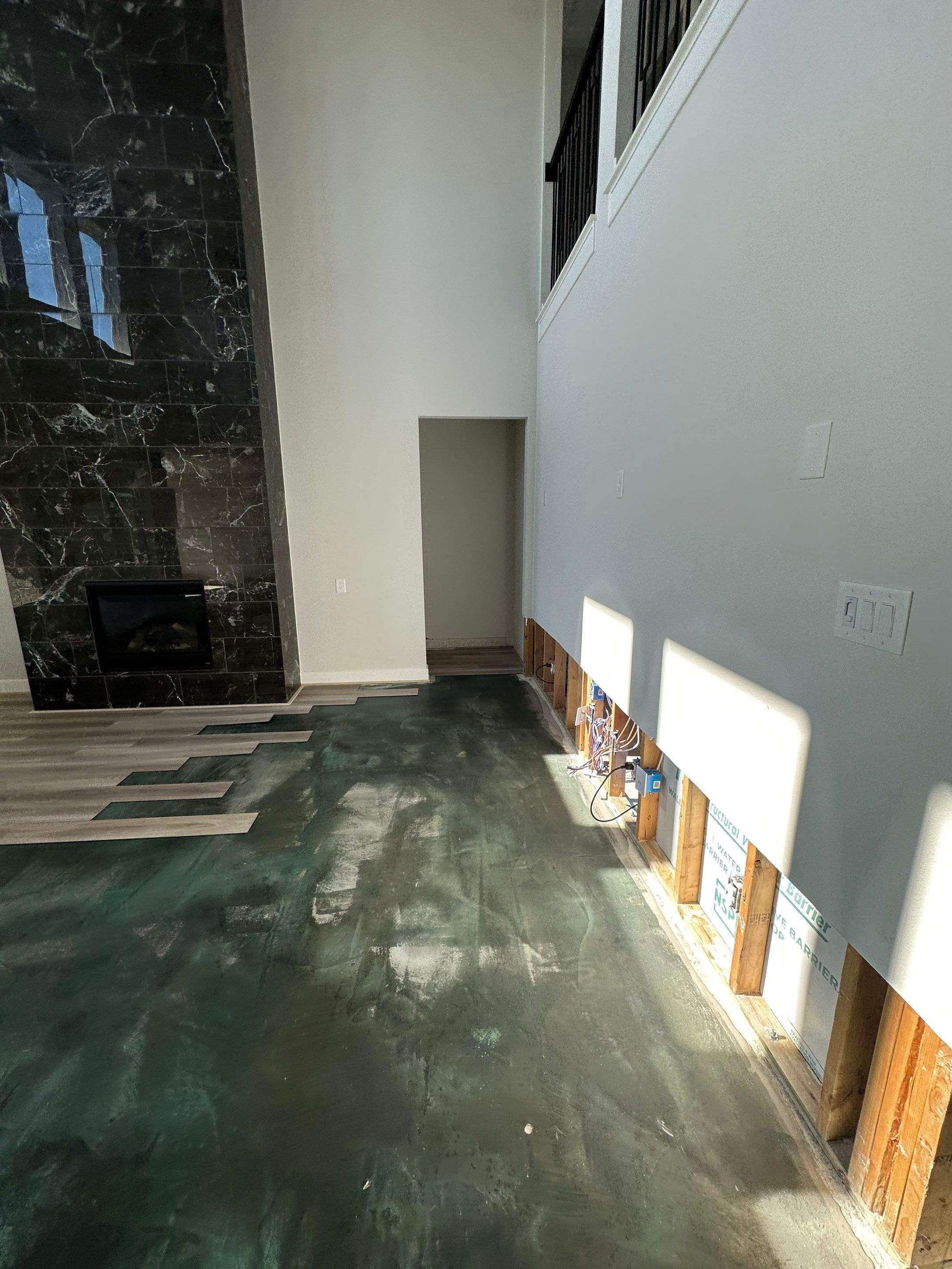 Post-Water Damage Reconstruction – Newly Built Home by L&T General Contractors and Restoration INC