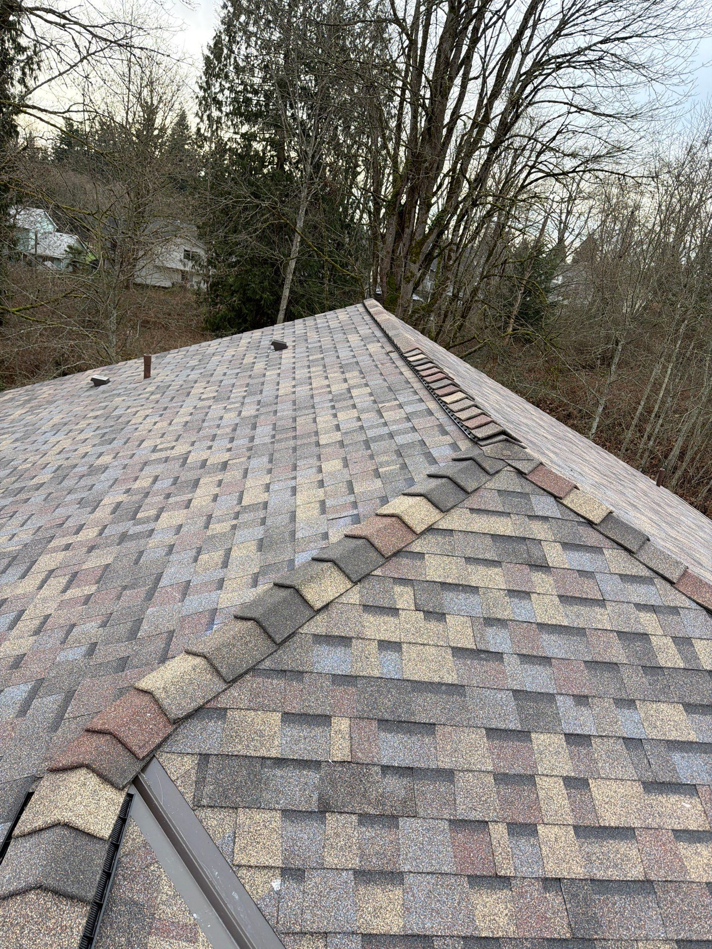 Residential Roofing Installation using GAF UHDZ Shingles by Roofing Formula LLC