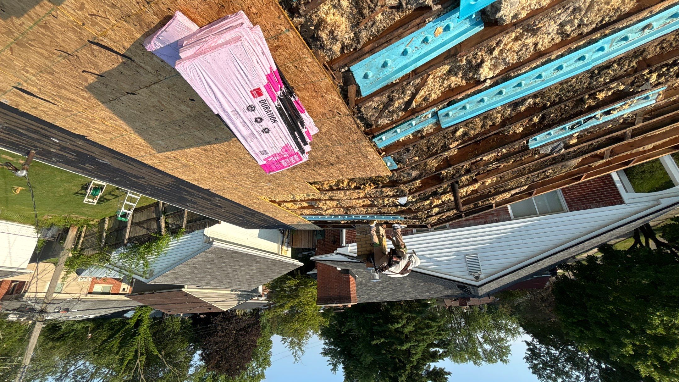 Roof Replacement using Owens Corning Driftwood by 180 Contractors