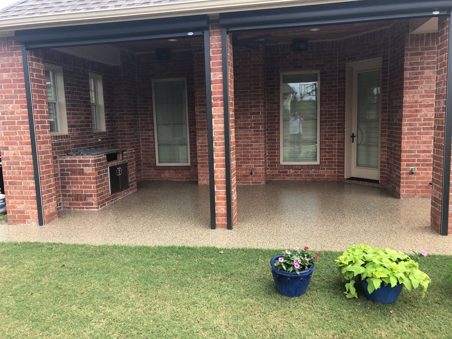 Patio & Bathroom Coating with Aztec Beige by Copperhead Coatings