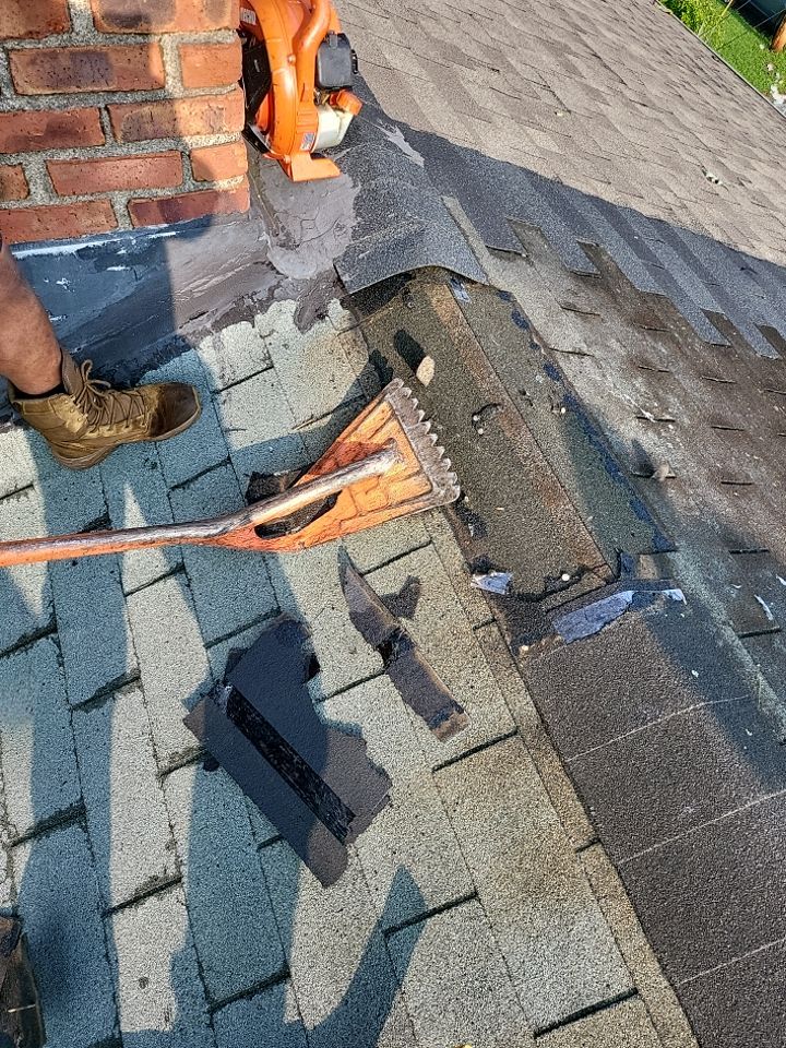 Residential Roofing Installation using Owens Corning Duration Driftwood by A Plus Exterior