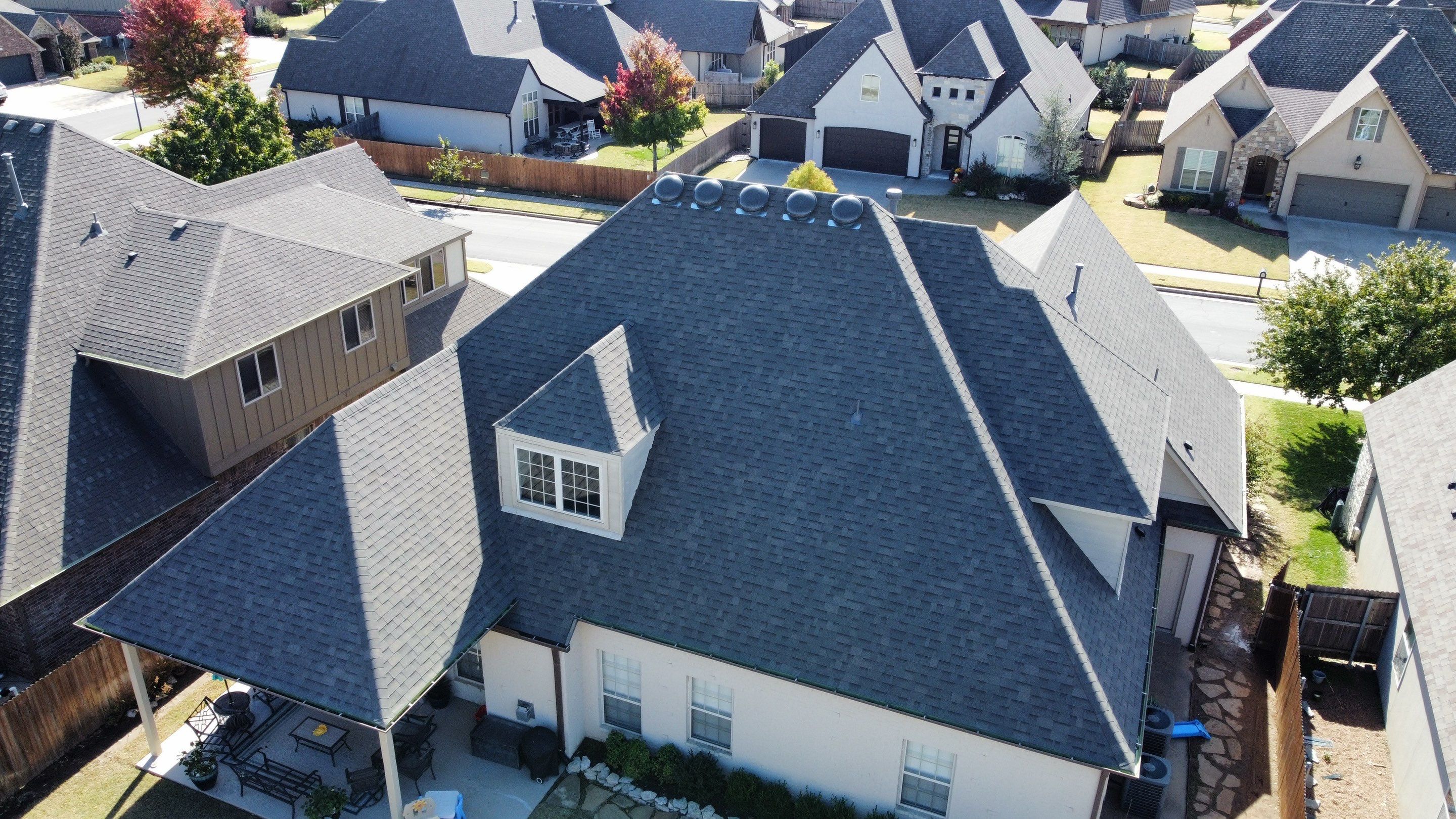 Residential Roof Replacement using Malarkey Vista (Weathered Wood) by Sentry Roofing