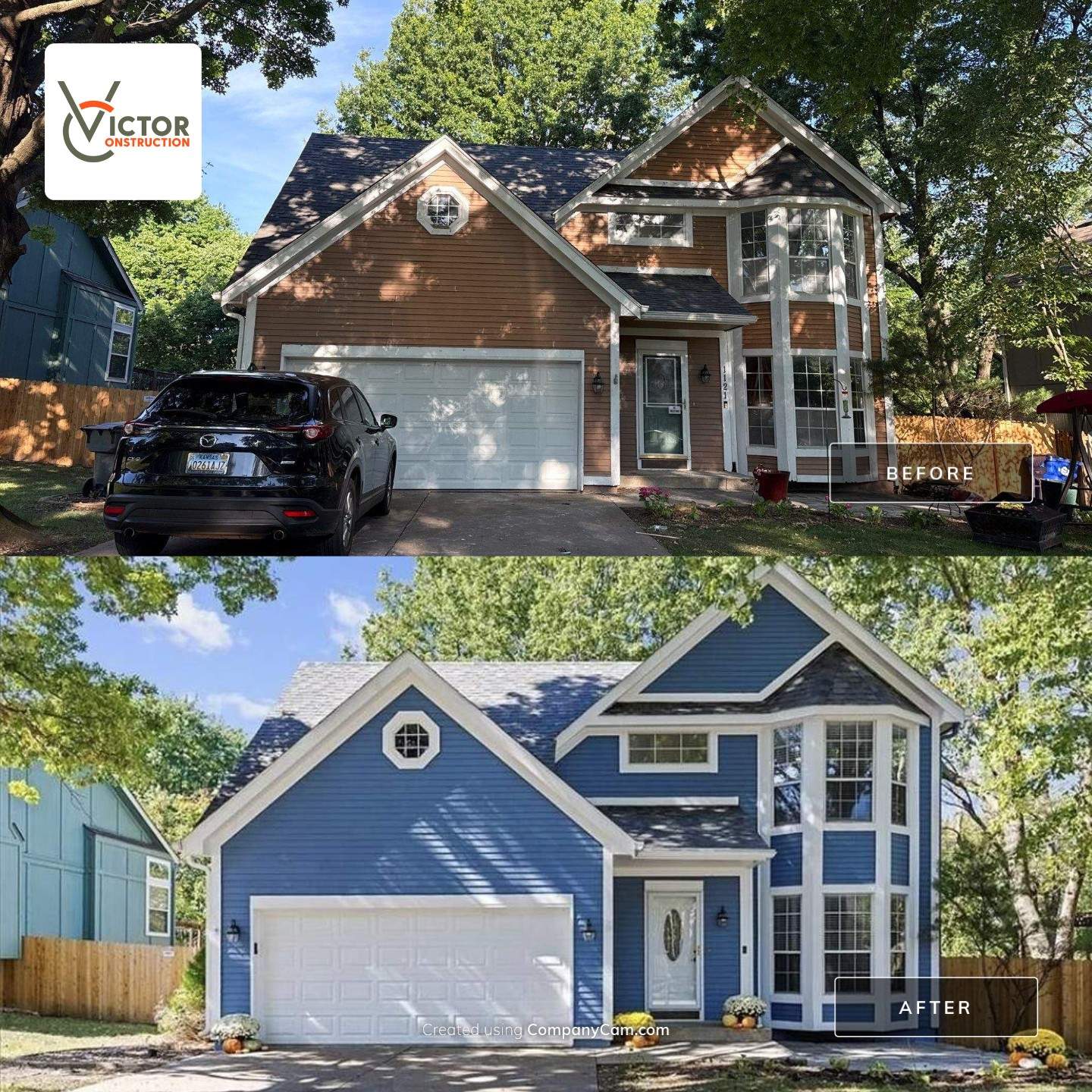 Project in Olathe, KS by Victor Construction