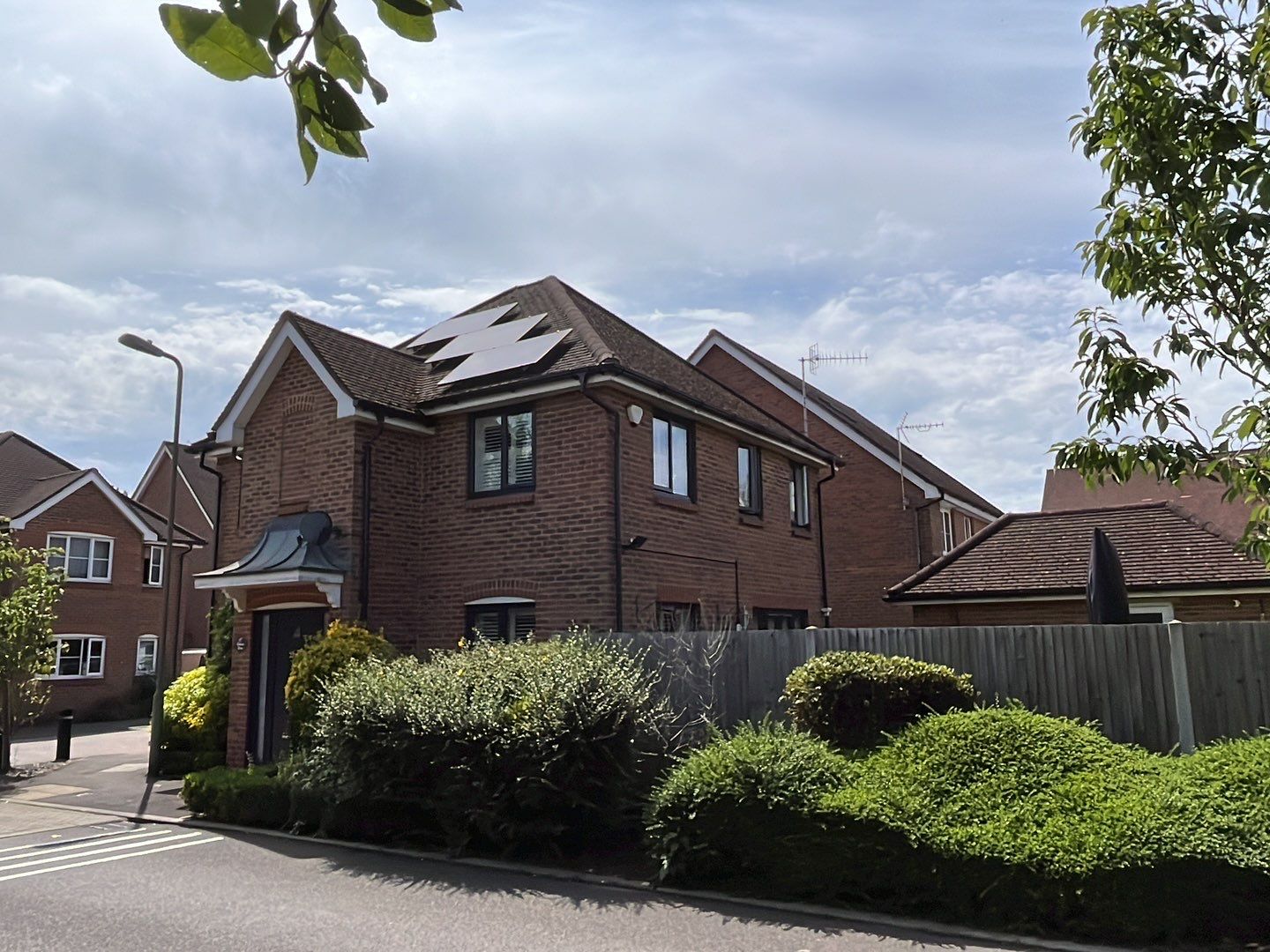 Roof Clean - Biocide Treatment using Honda 15lpm Low Pressure Washing Machine by Ges Exterior Cleaning ltd