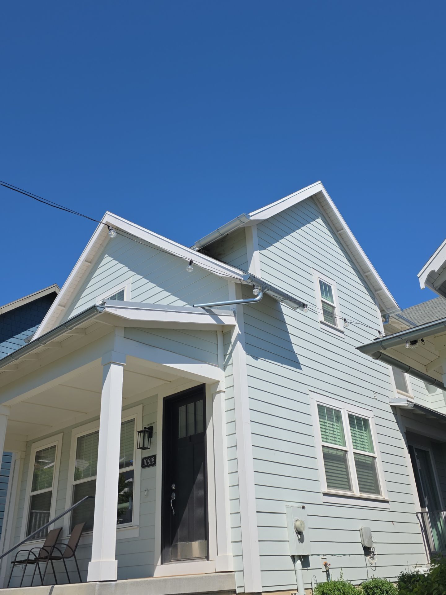 Project in South Jordan by Master Rain Gutters.