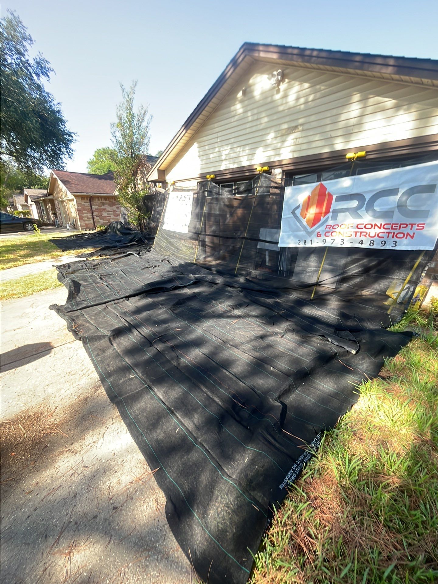 Residential Roofing Installation using Owen's Corning by Roof Concepts Construction