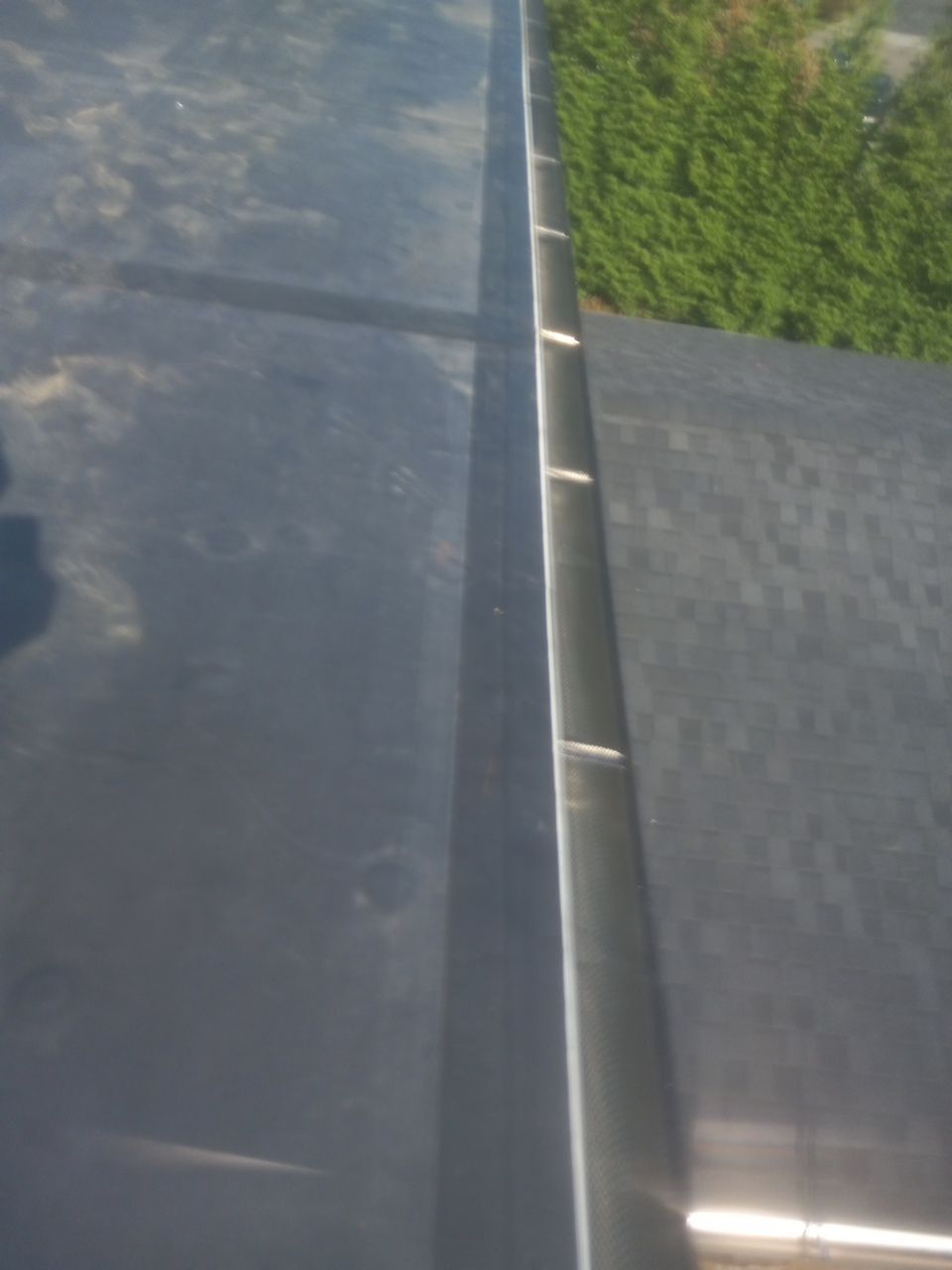 Black Gutters in wesport by A Plus Exterior