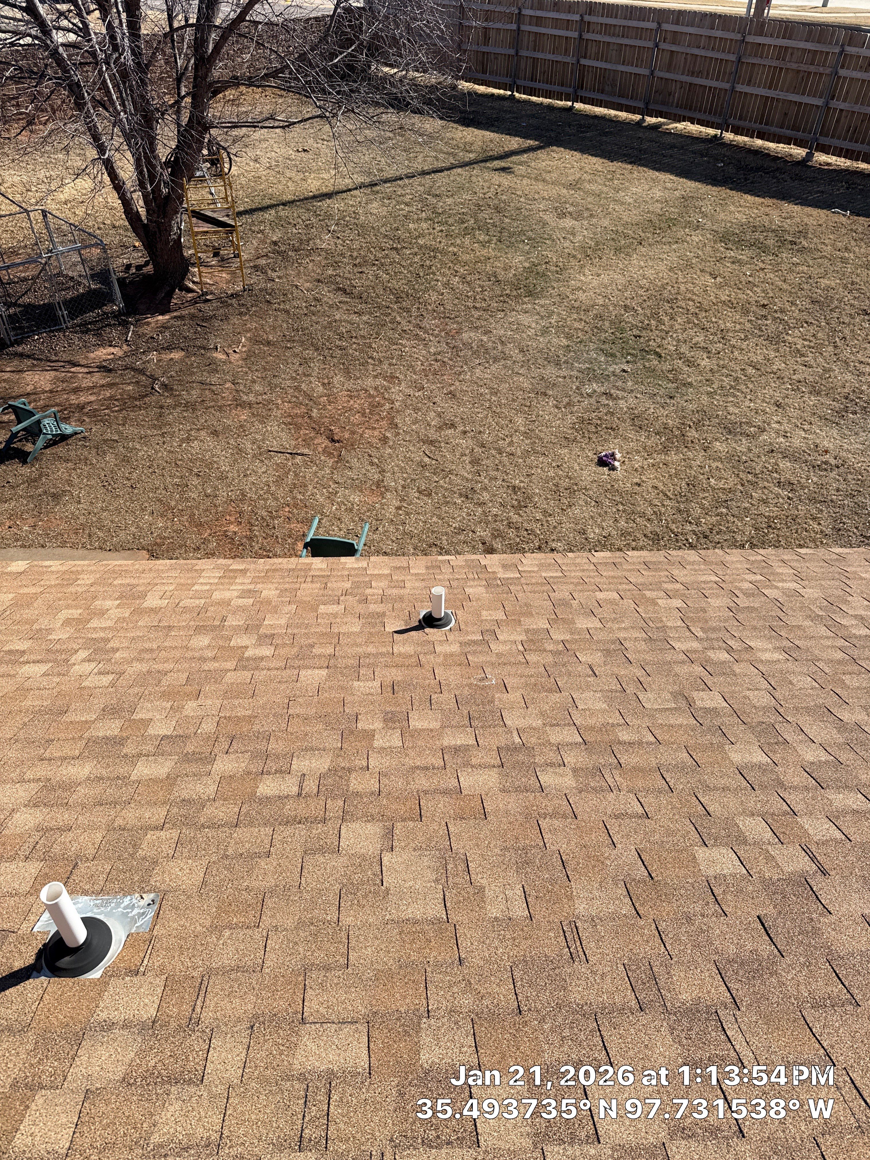 Project in Yukon, OK by OAK Roofing Restoration 