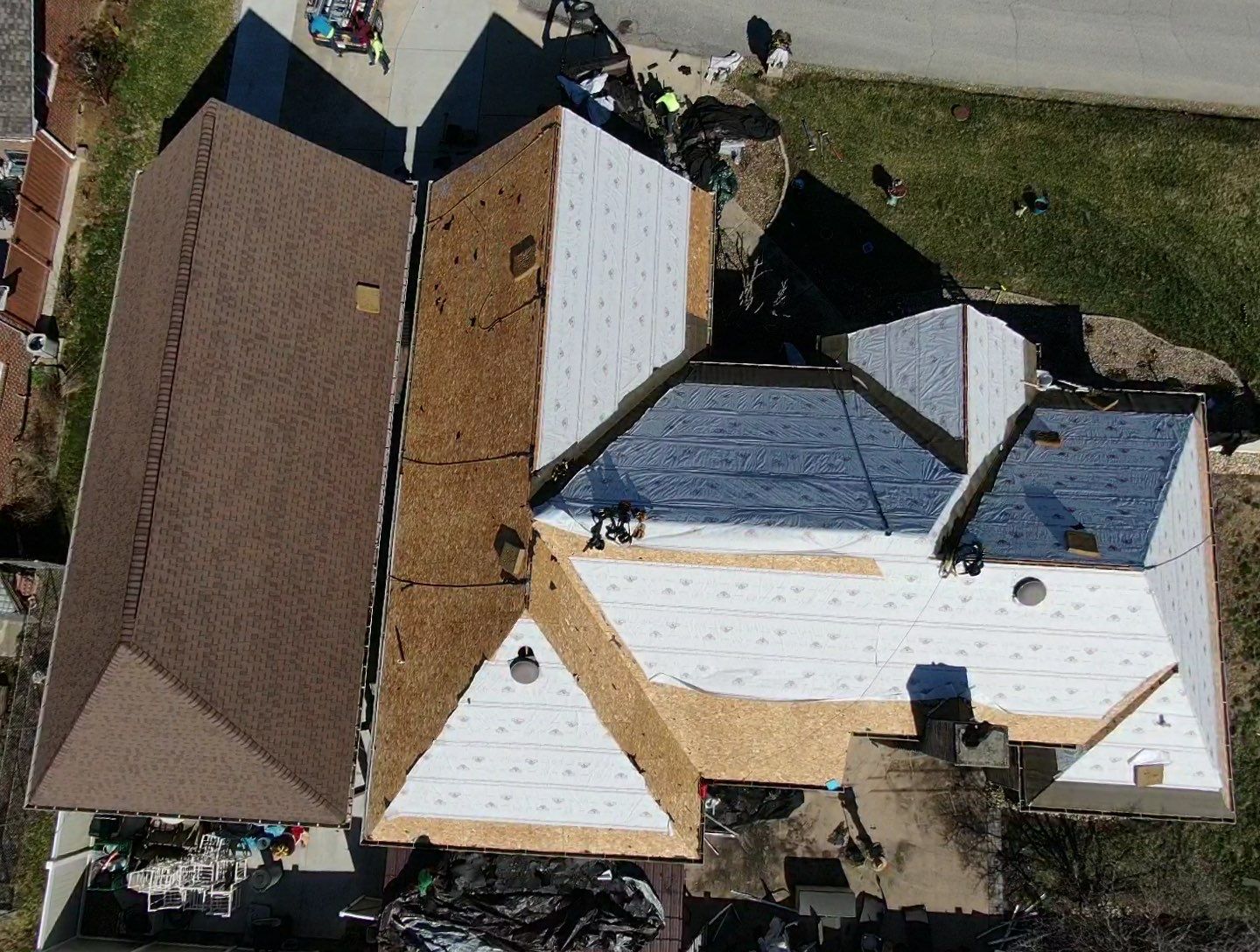 Residential Roofing Installation using Performance Shingles by Mr. Roofer