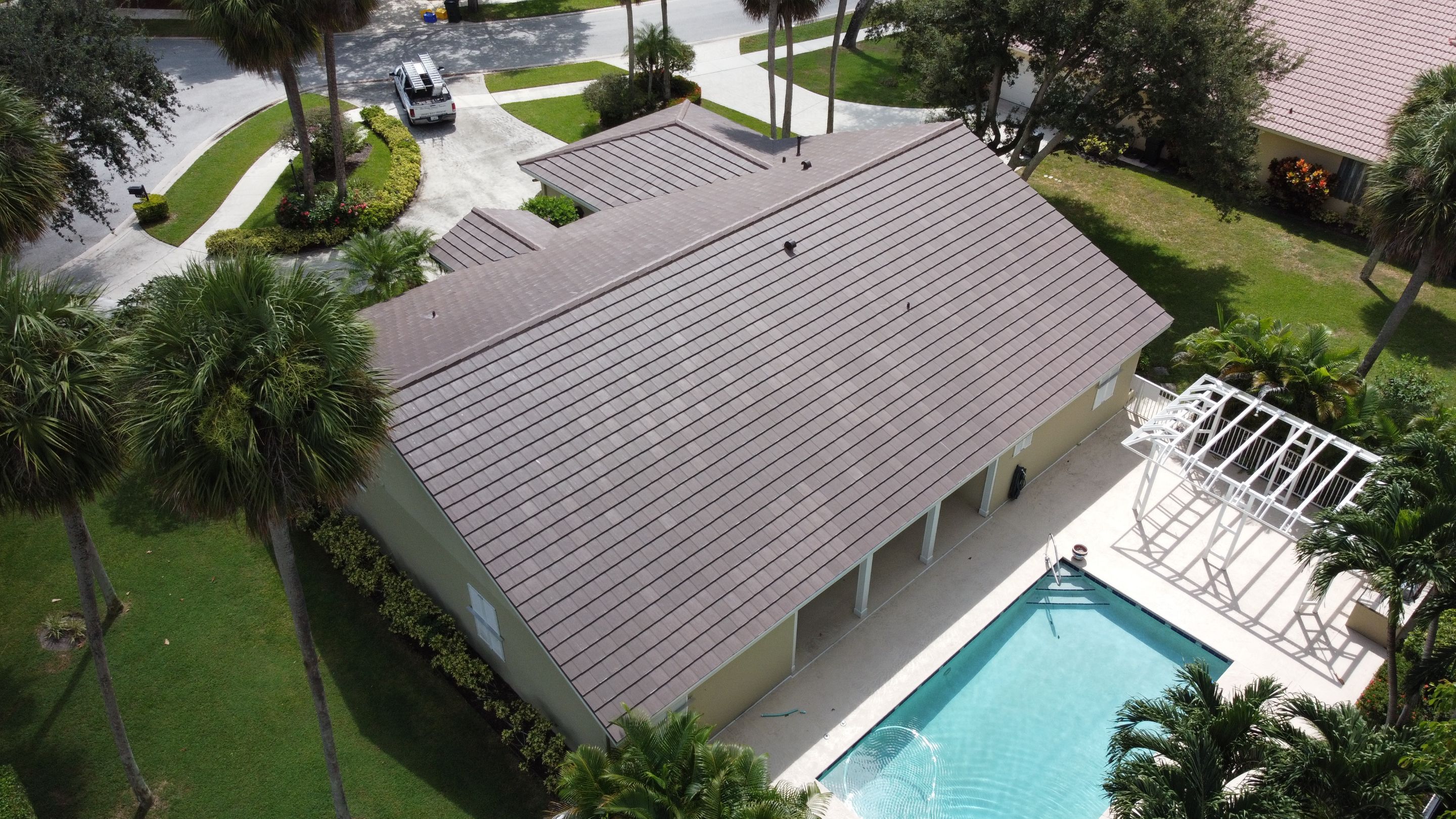 Residential Roofing Installation using Eagle Roofing Tile by BLUES BROTHERS ROOFING