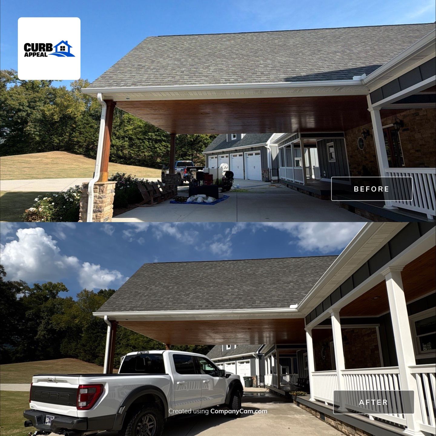 Project in Chattanooga by Curb Appeal 