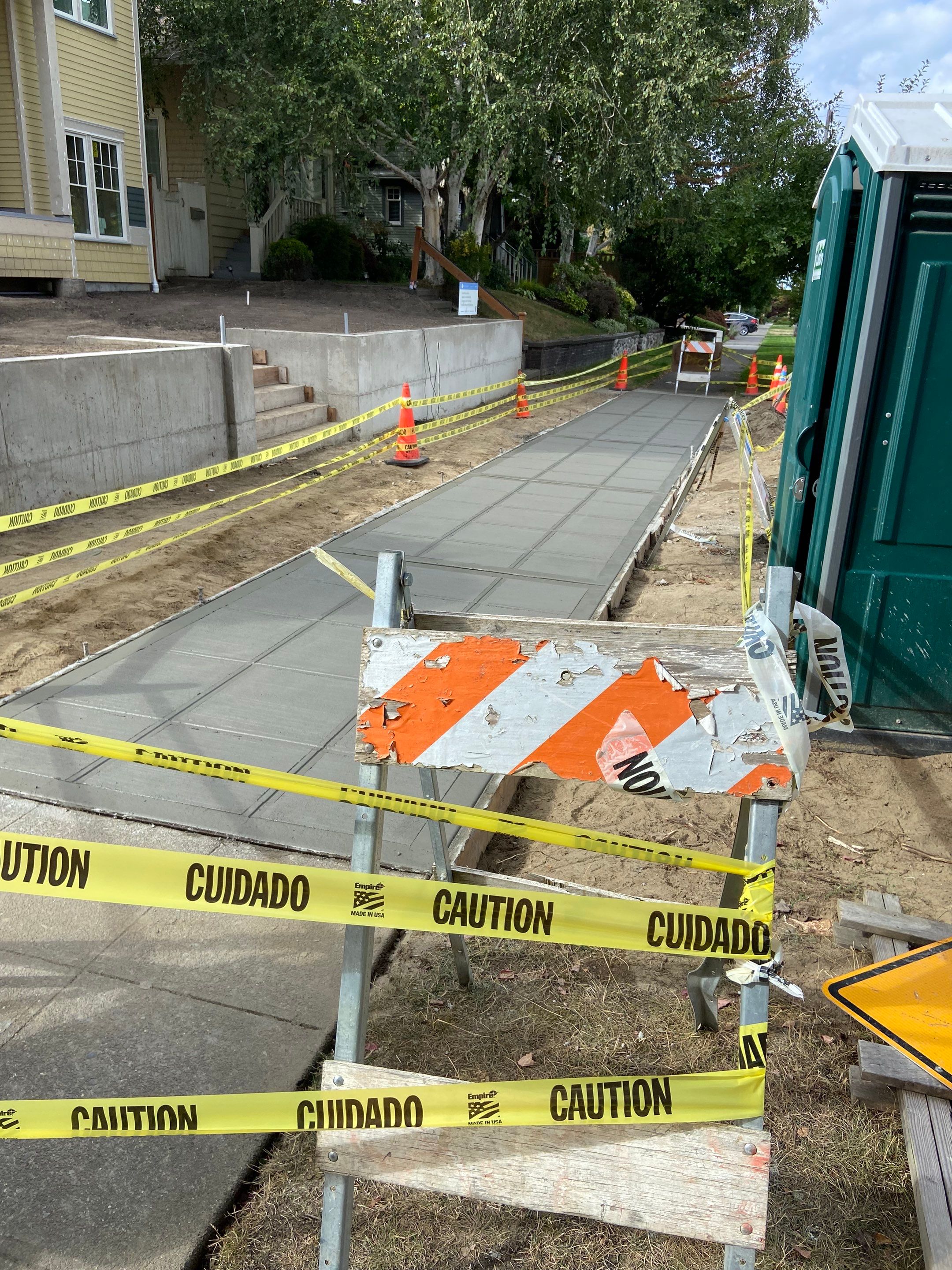 David | Concrete Sidewalk by Jireh Asphalt & Concrete Inc 