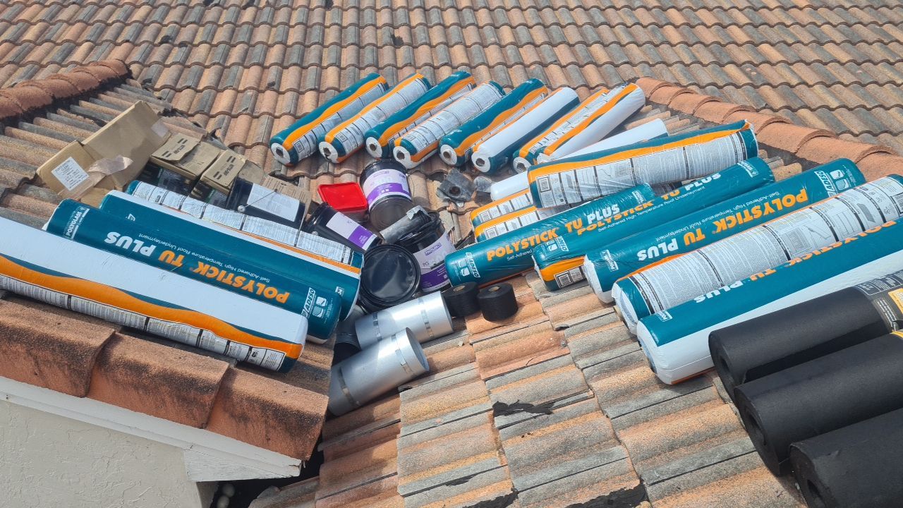 Residential Roofing Installation using Eagle Roofing Tile by BLUES BROTHERS ROOFING