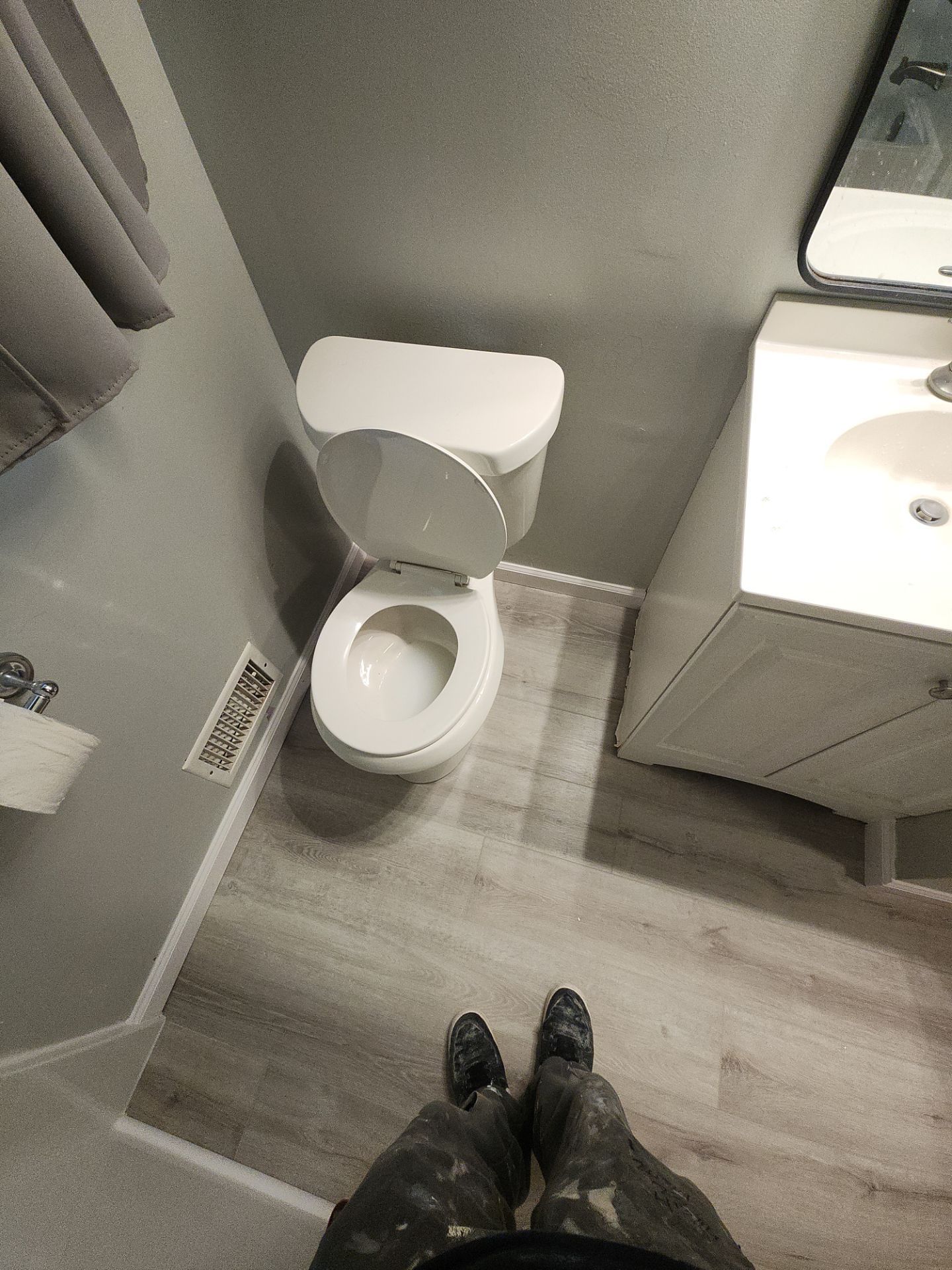 Bathroom Remodel using Bathtub by The Shower Company