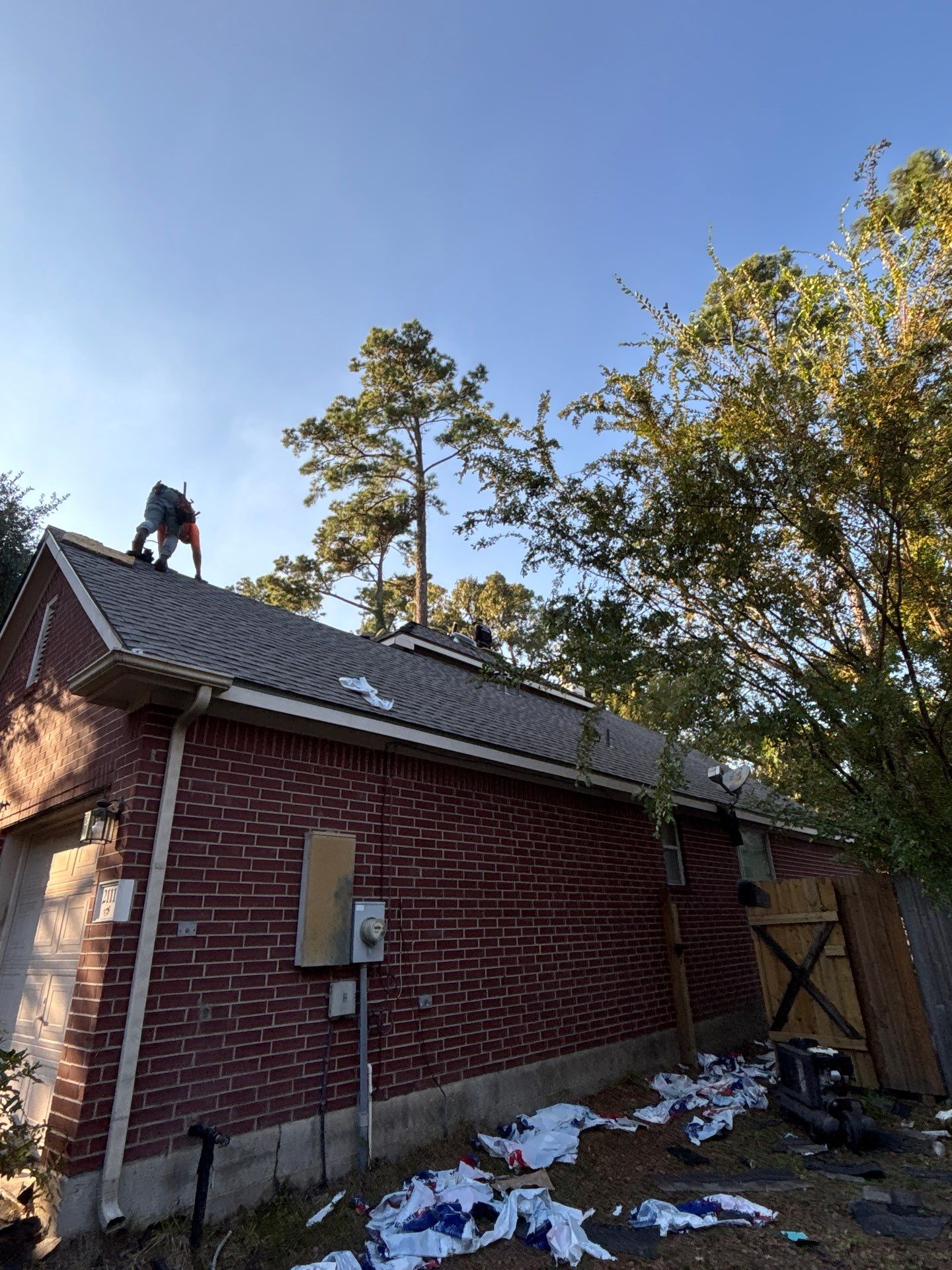 Roof Replacement in The Woodlands TX by Roof Repair Company