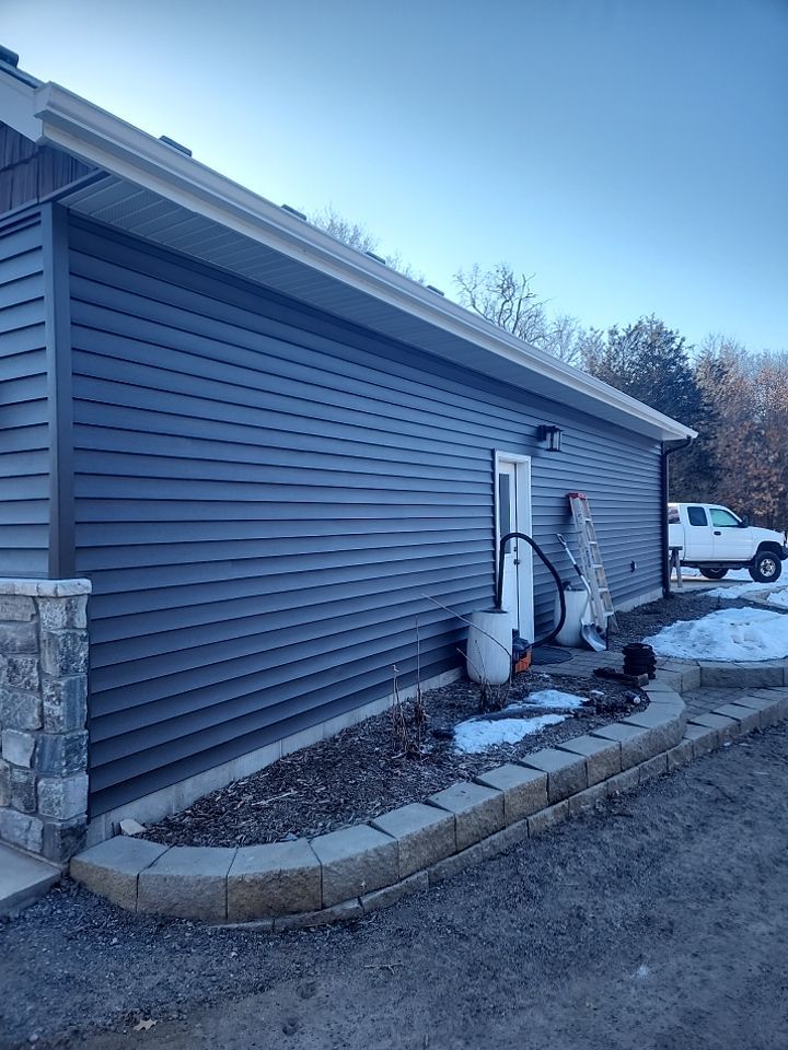 5" Gutters in Becker by Next Level Seamless Gutters / Exteriors Inc.