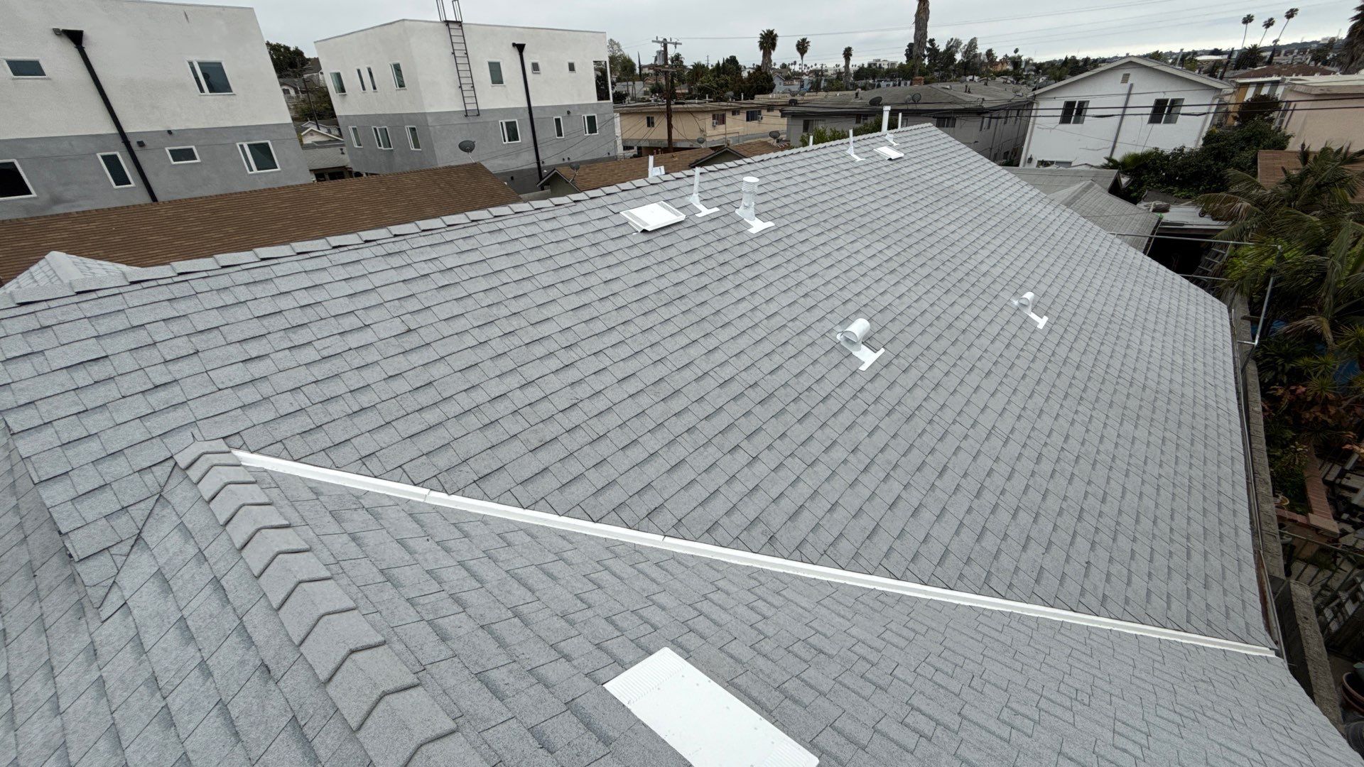 Residential Roofing Installation using Owens Corning Duration Cool Shingles by Hull Brothers Roofing
