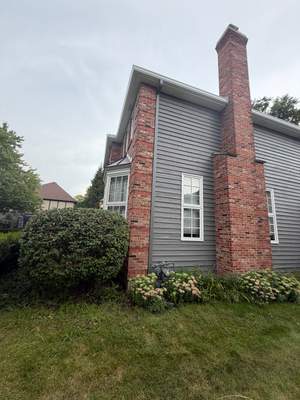 Turtle Shell gutter protection installation in Naperville, IL 60565, photograph 21