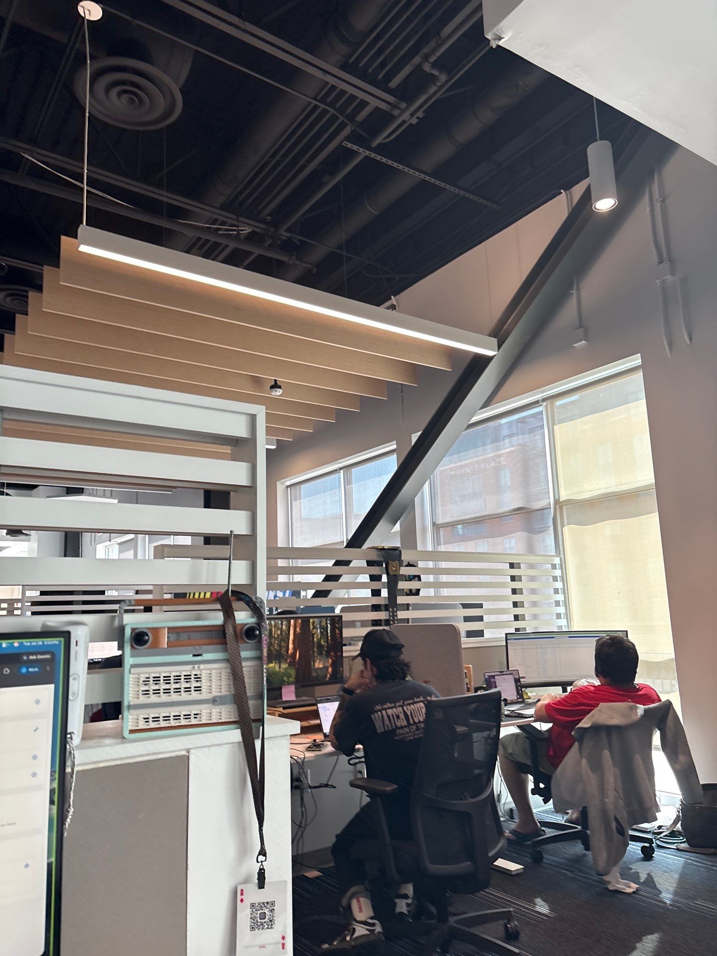 Modern Office Interior Build-Out with Custom Acoustic Treatments in Lincoln by CompanyCam Sales Demo