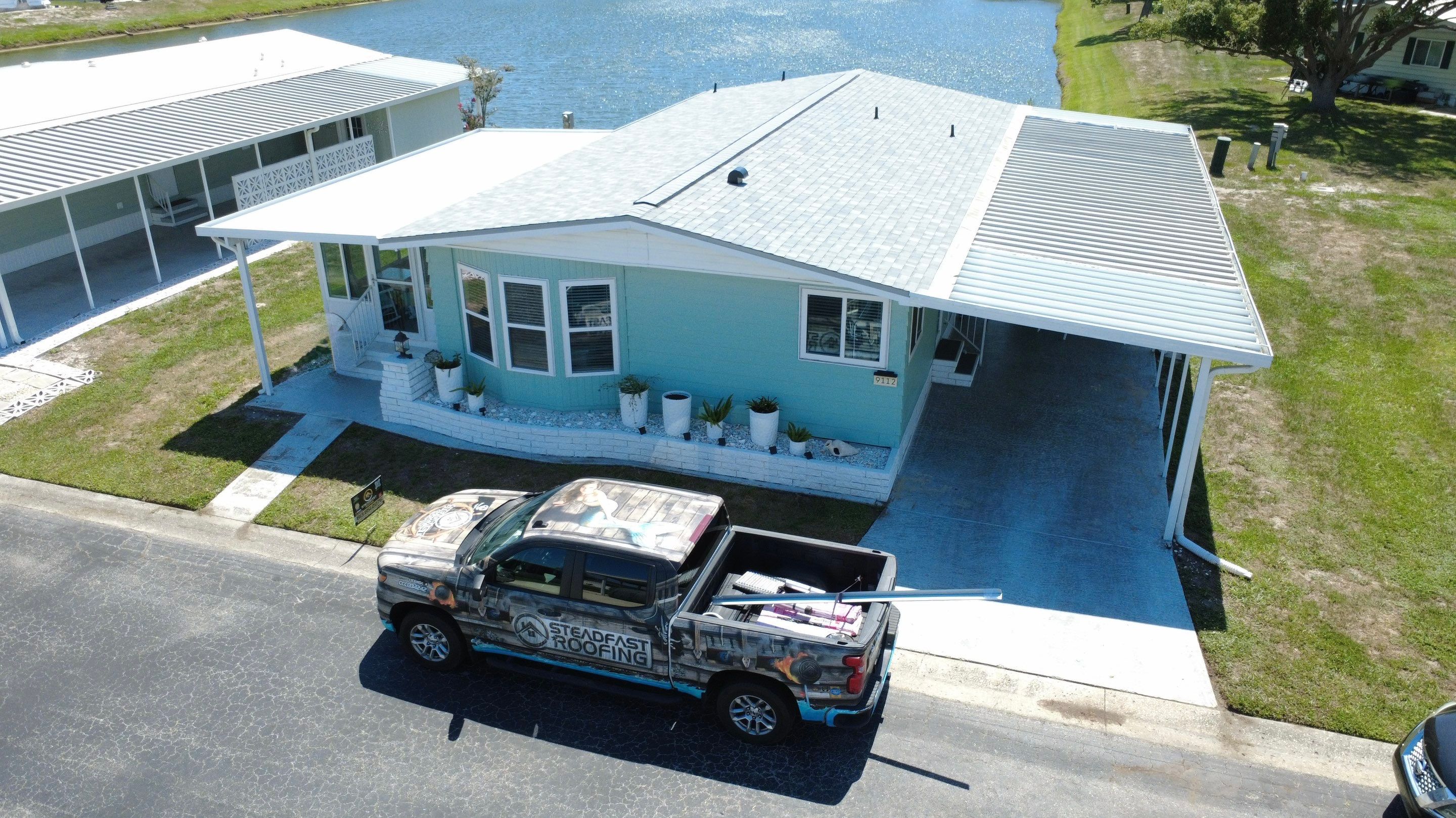 Roof replacement in Palmetto, FL by Steadfast Roofing