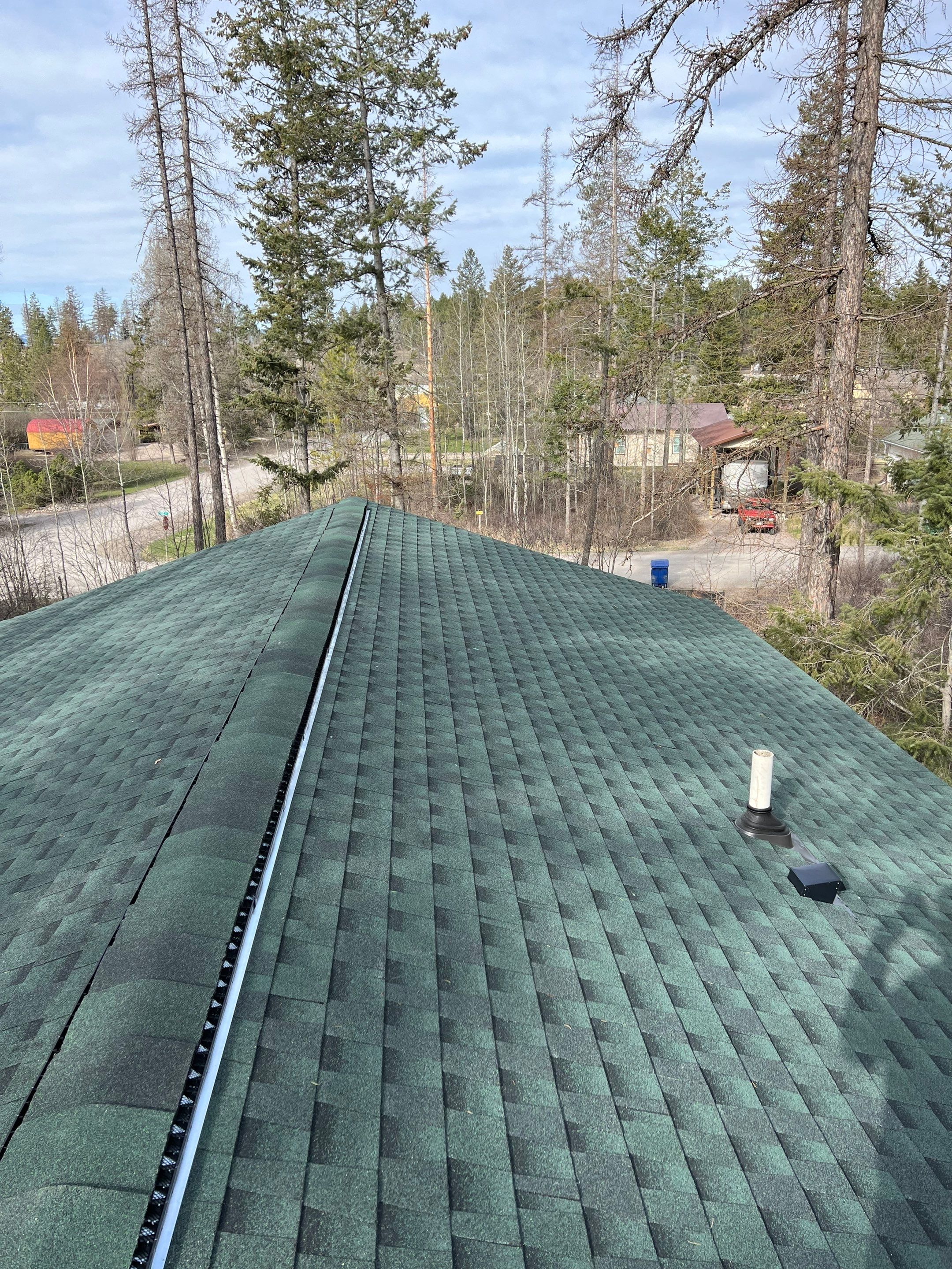 GAF Timberline HDZ - Hunter Green by Montana Roofing Solutions