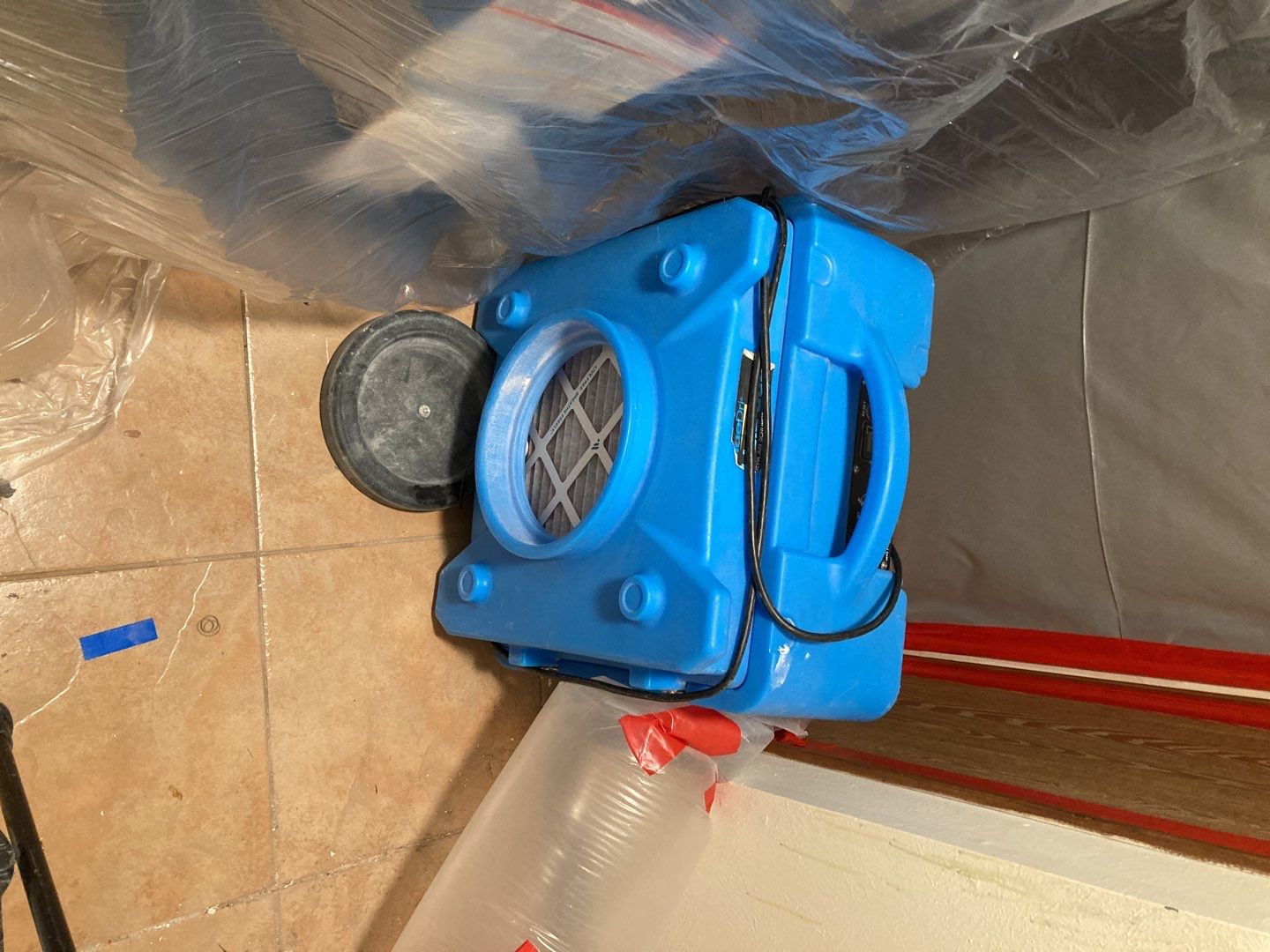 Mold Remediation using Containment by Accountable Home Services