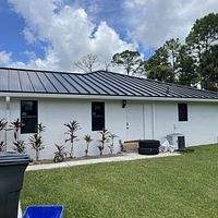 24ga 1.5" Mechanical Seam Dark Bronze by Total Roofing System The Metal Roof Experts