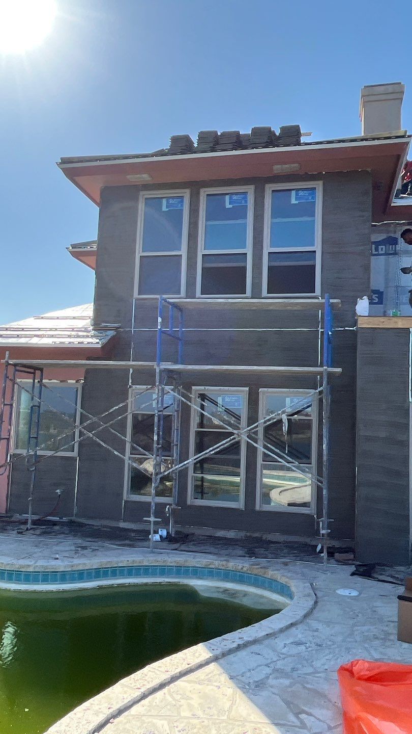 Stucco by Bayfront Roofing and Construction