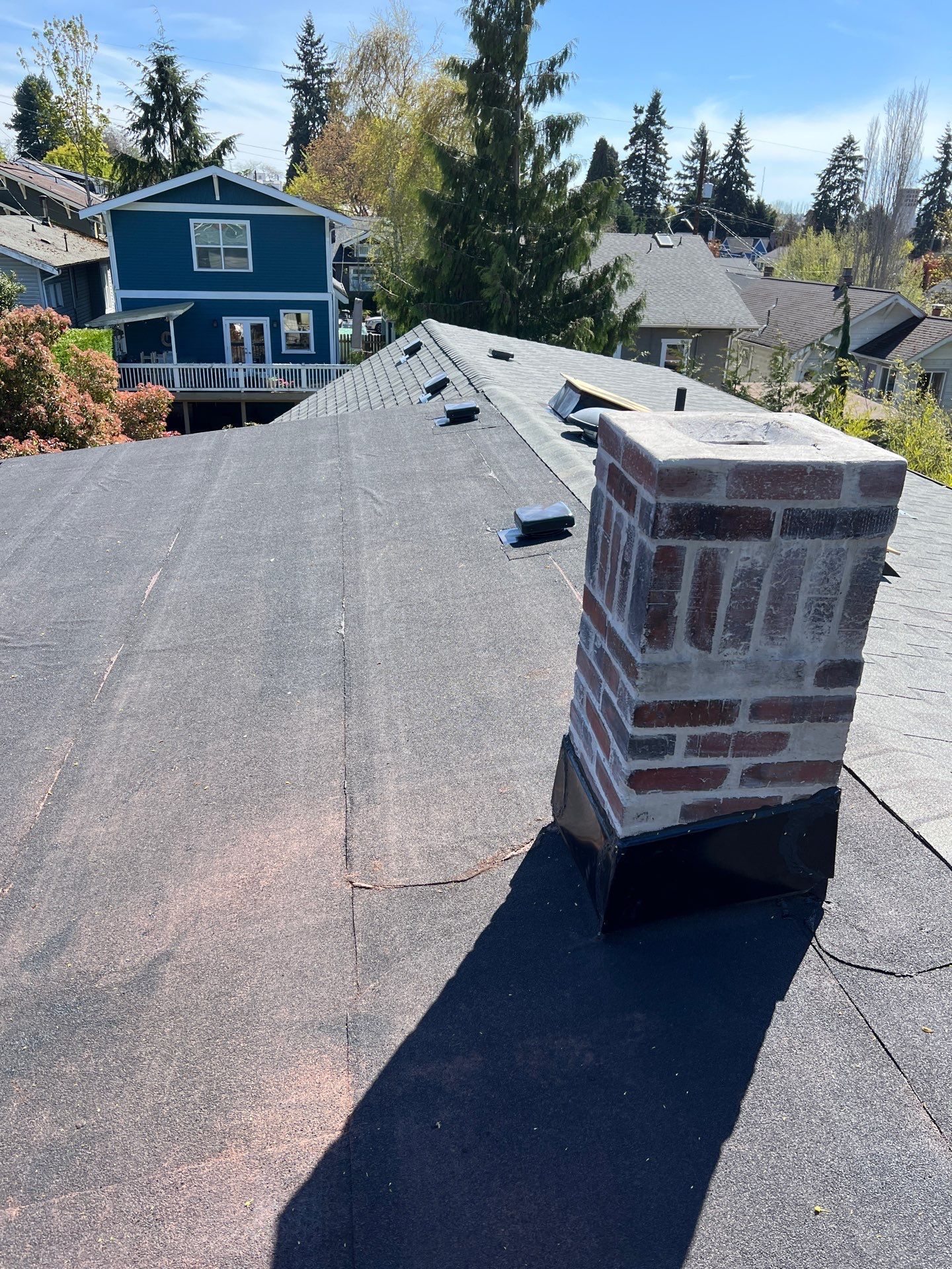 Residential Roofing Installation using GAF HDZ Shingles by Roofing Formula LLC