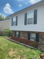 Shutters using Mid America Raised Panel by ExteriorPros