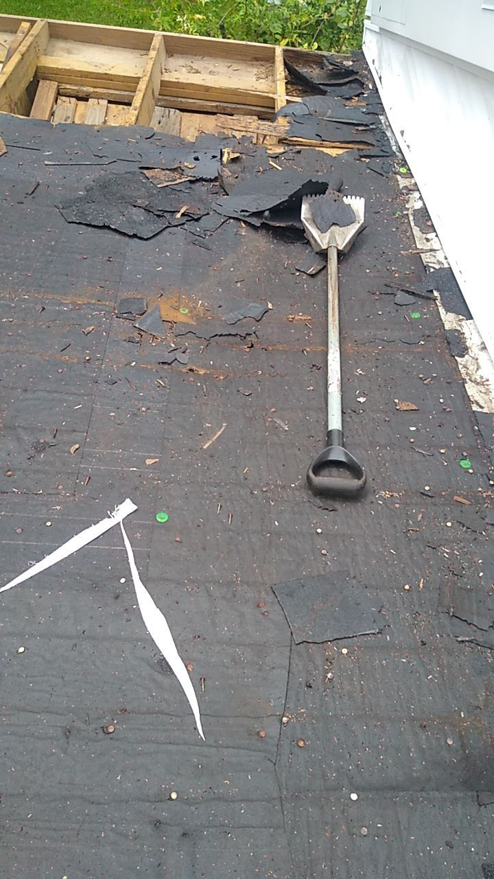 Residential Roofing Installation using Roof Replacement by American Roofing & Construction LLC