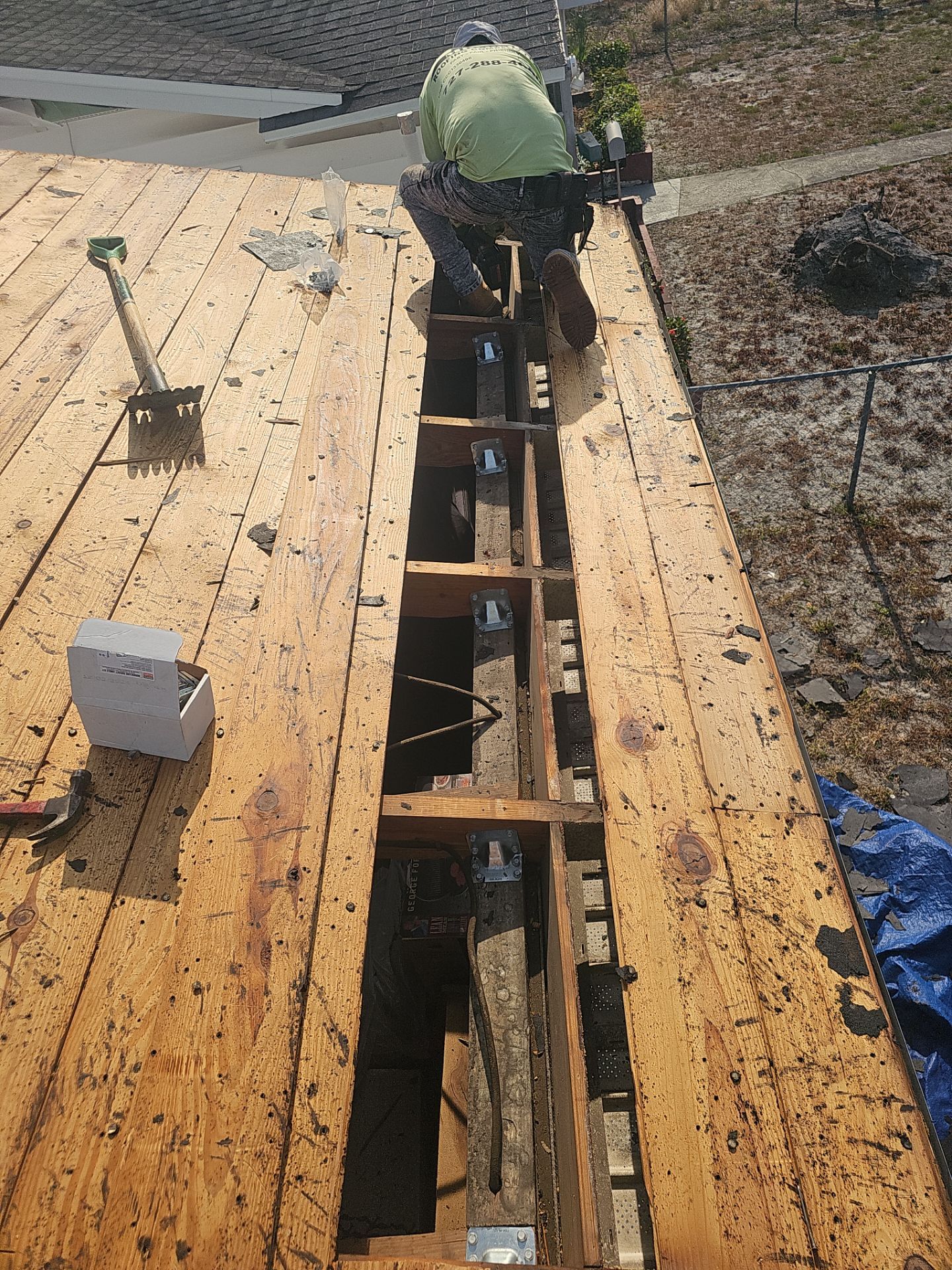 Project in St. Petersburg 33711 by Mitchell Roofing Company LLC 
