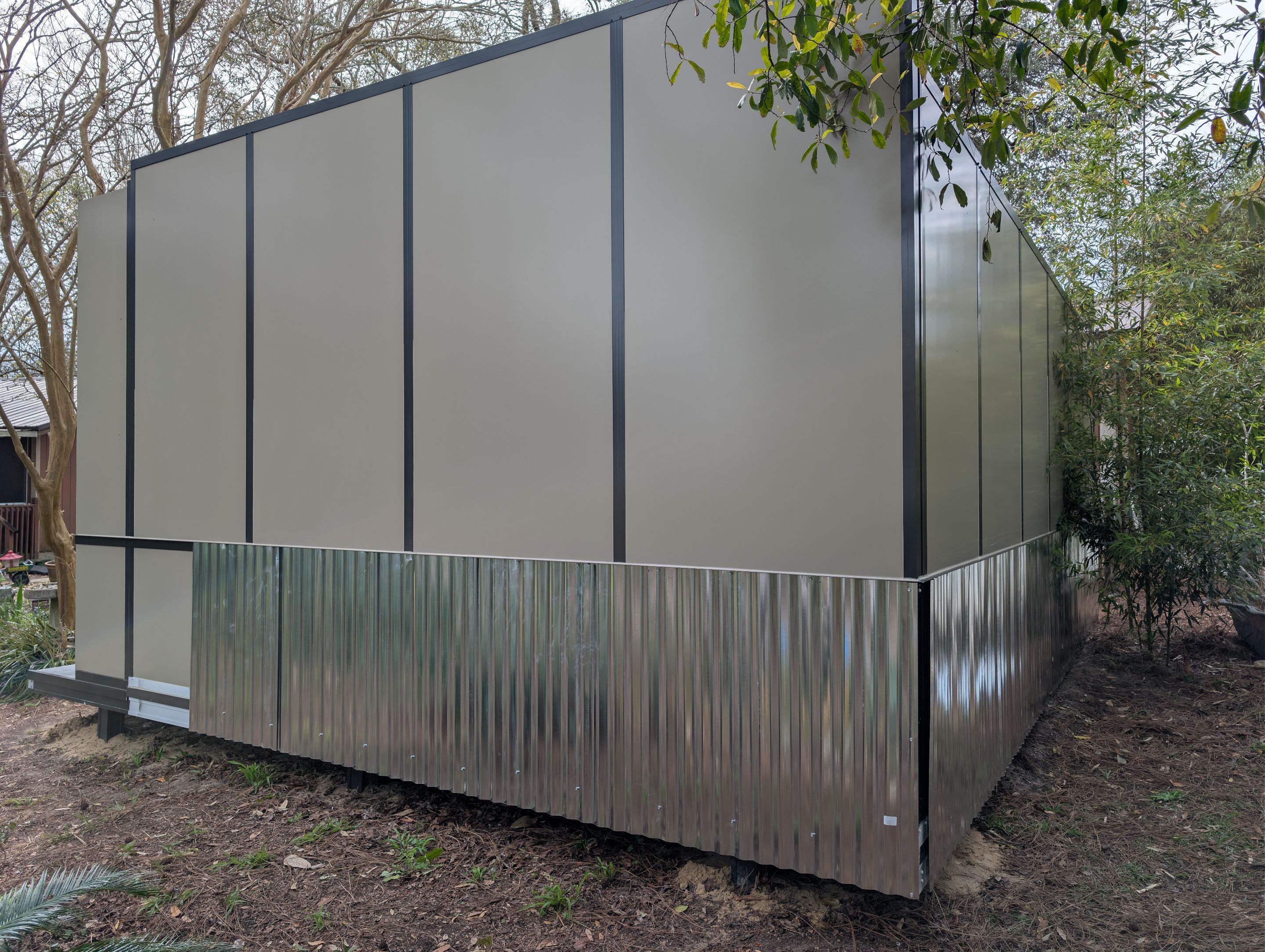 Titan Blockhouse Backyard Home Addition by Titan Sunrooms