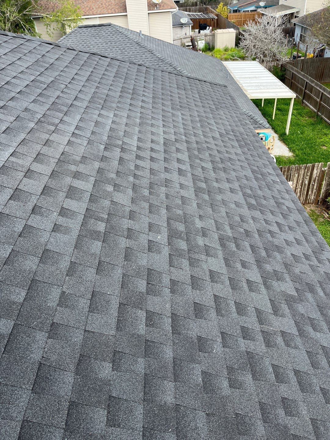 Residential Roofing Installation using GAF Natural Shadow by Lighthouse Roofing