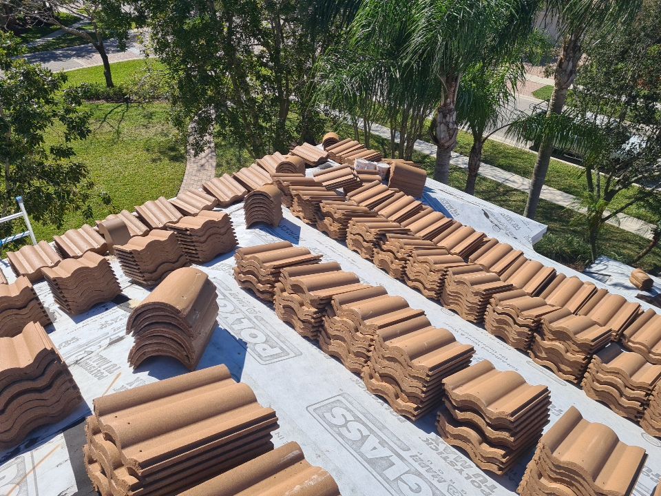 Residential Roofing Installation using Eagle Roofing Tile by BLUES BROTHERS ROOFING