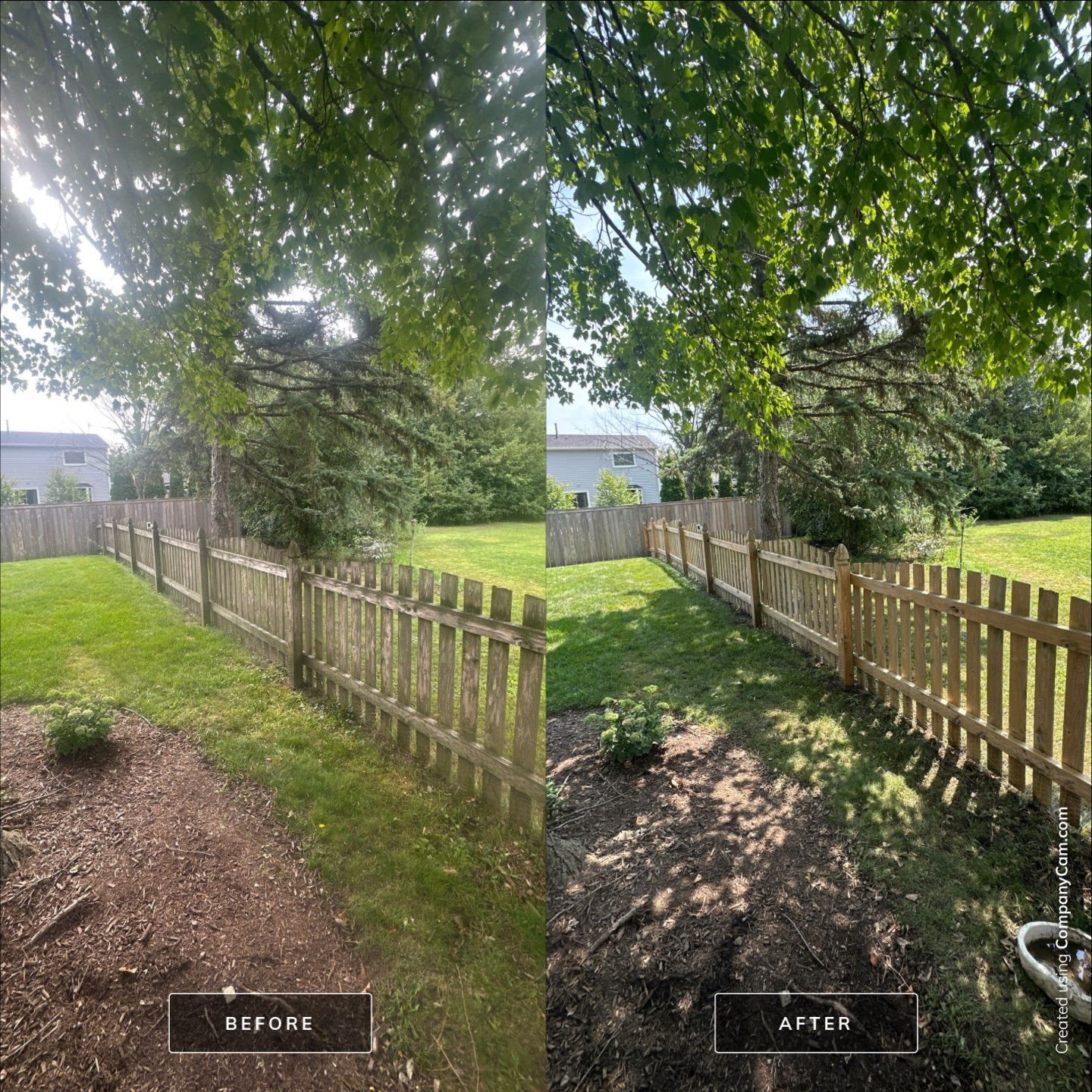 Project in Vernon Hills by Simmons Power & Soft Washing