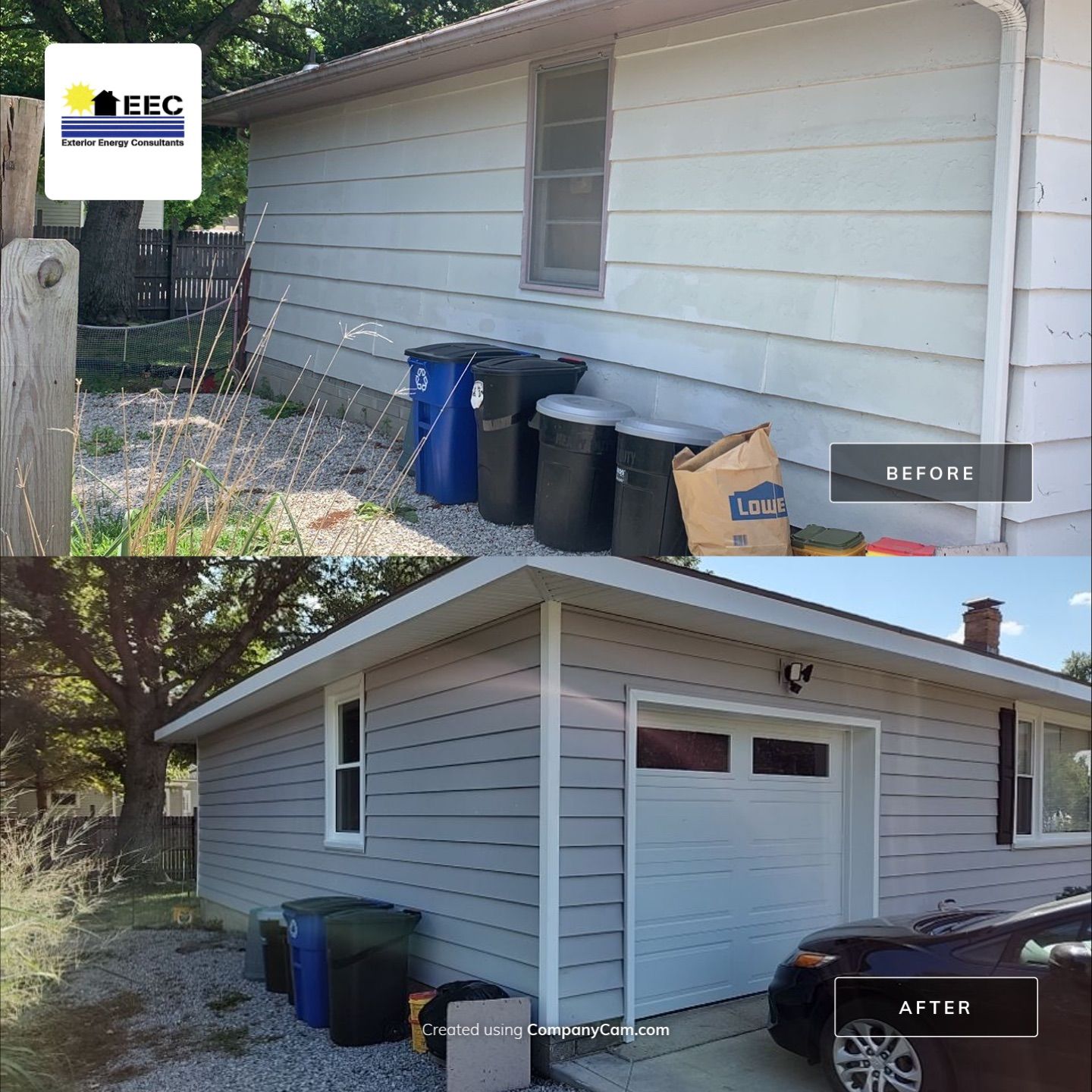 Siding Installation using Driftwood Craneboard D7 by EEC Windows, Siding & Roofing