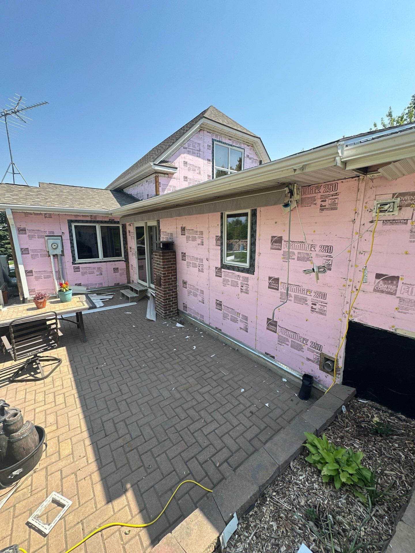 Residential Roofing Installation using Owens Corning Duration Driftwood by Lightning Exteriors