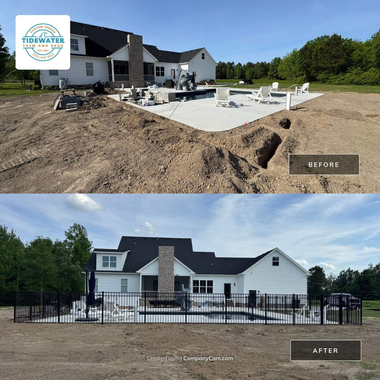 Sleek & Secure by Tidewater Fence