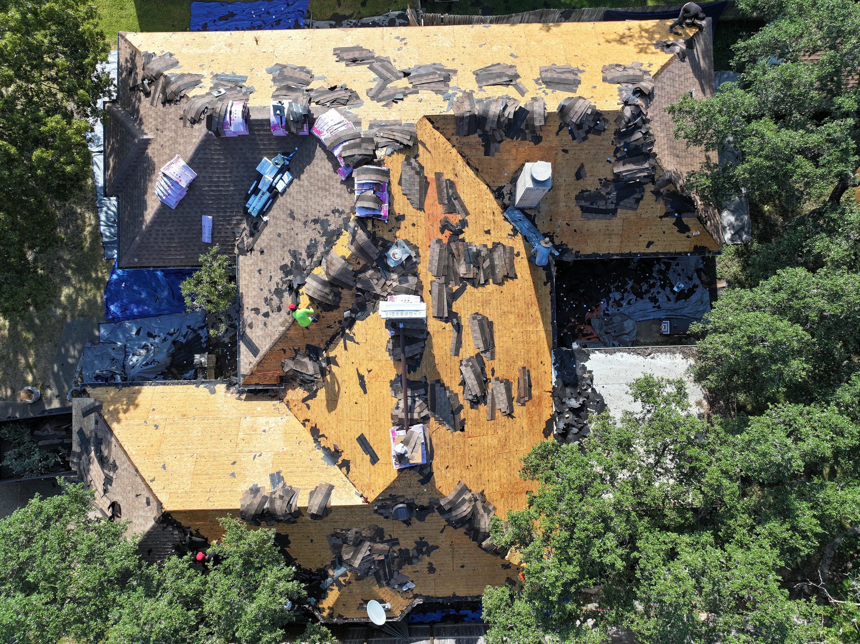 Stone Oak Project in San Antonio, TX by Premier Roofing and Contracting