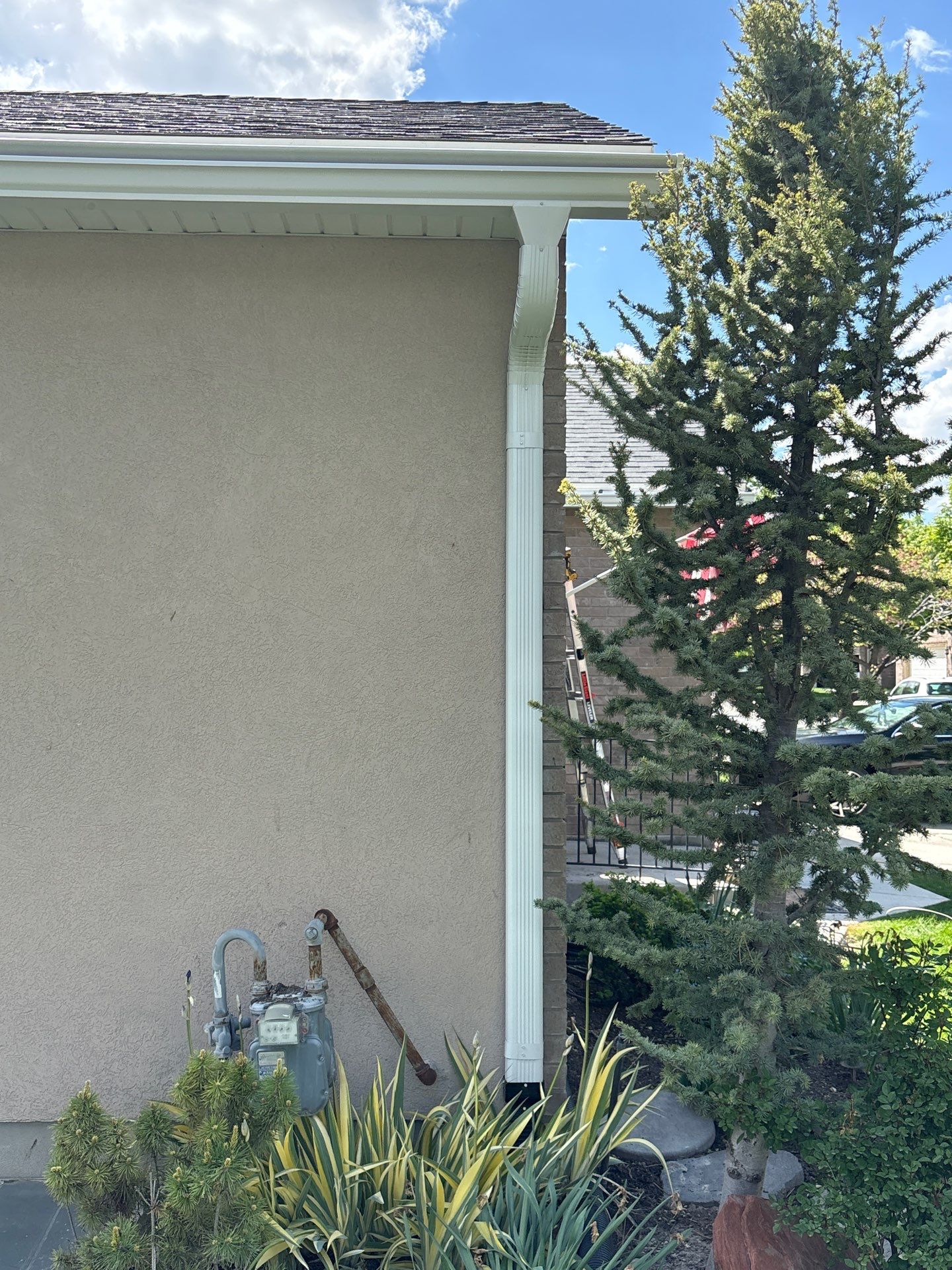 Project in Riverton by Emerald Gotcha Gutters 