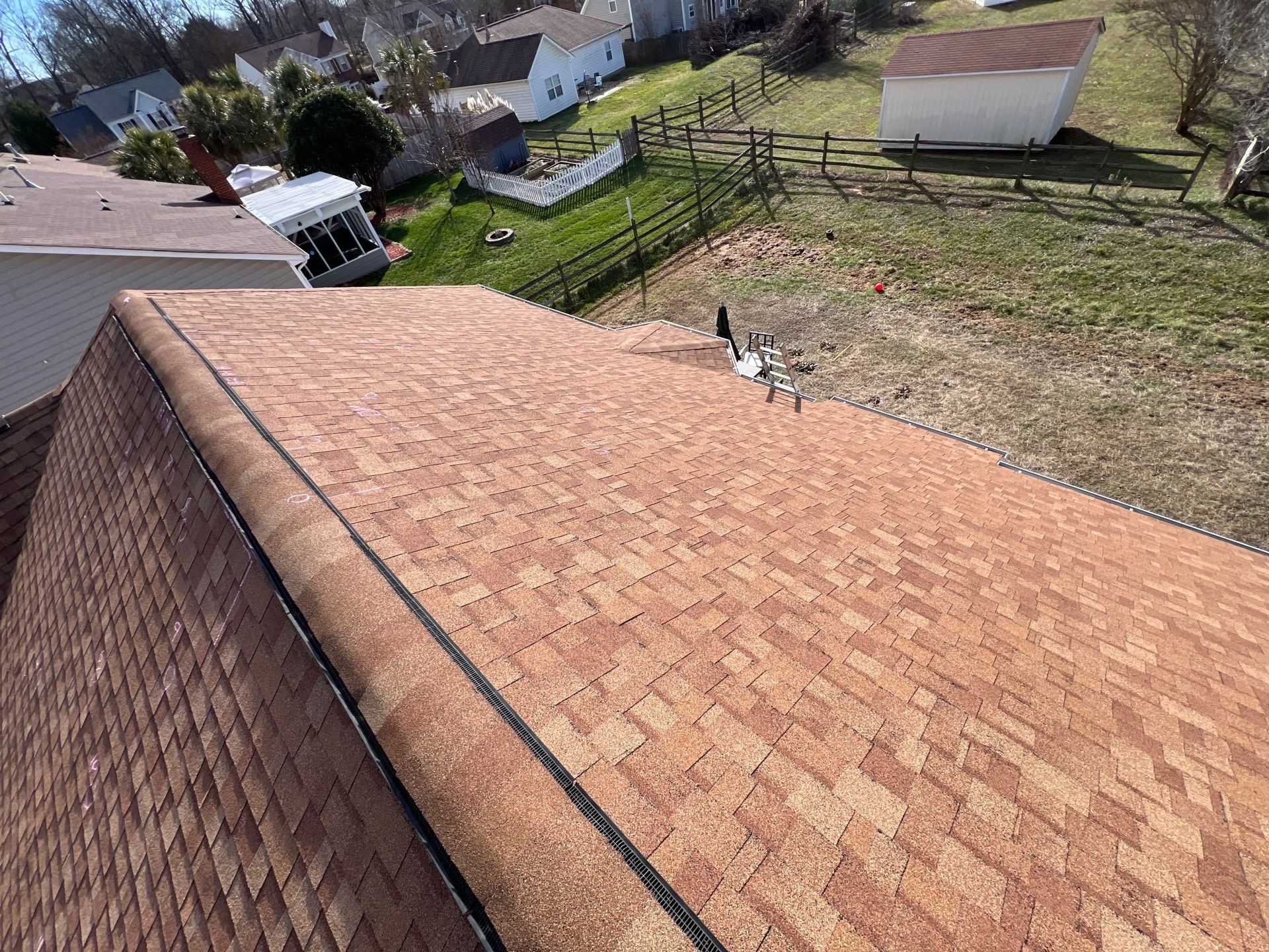 Residential Roofing Installation using GAF Timberline HDZ Charcoal by RISE Roofing & Restoration, LLC