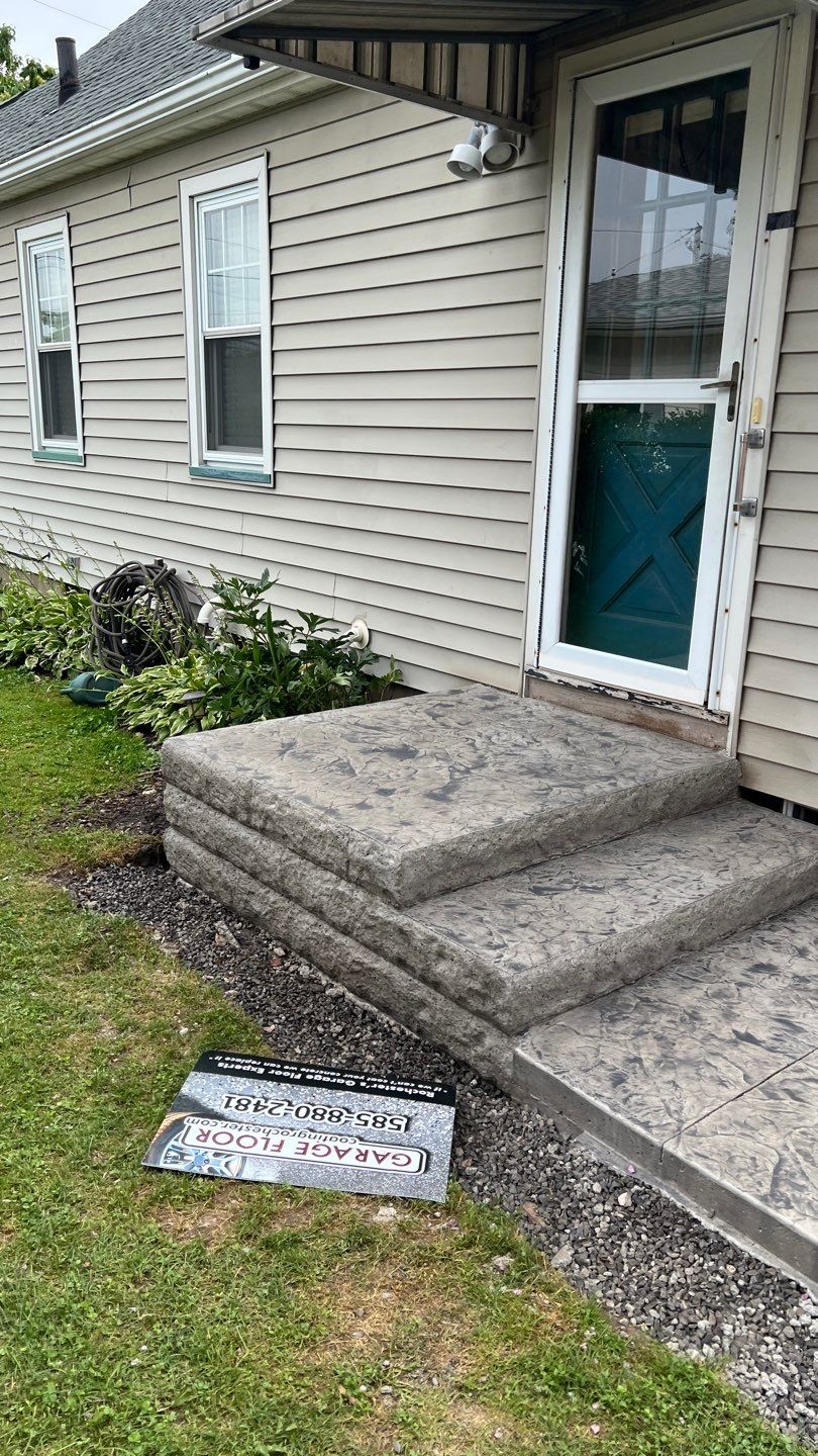 Rochester Oxford Slate Walkway by NG Masonry & Construction LLC
