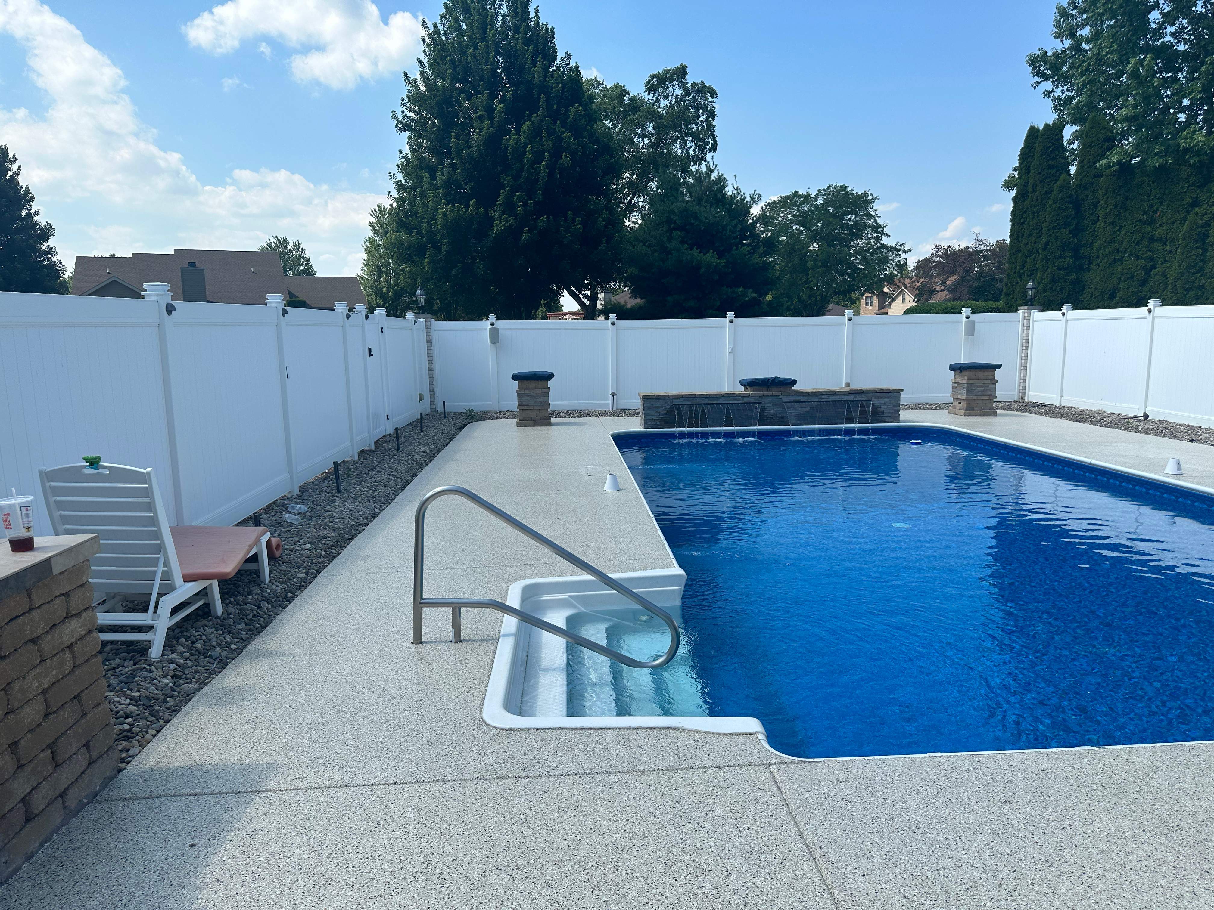 Renshaw Pool Deck  by Level 10 Coatings