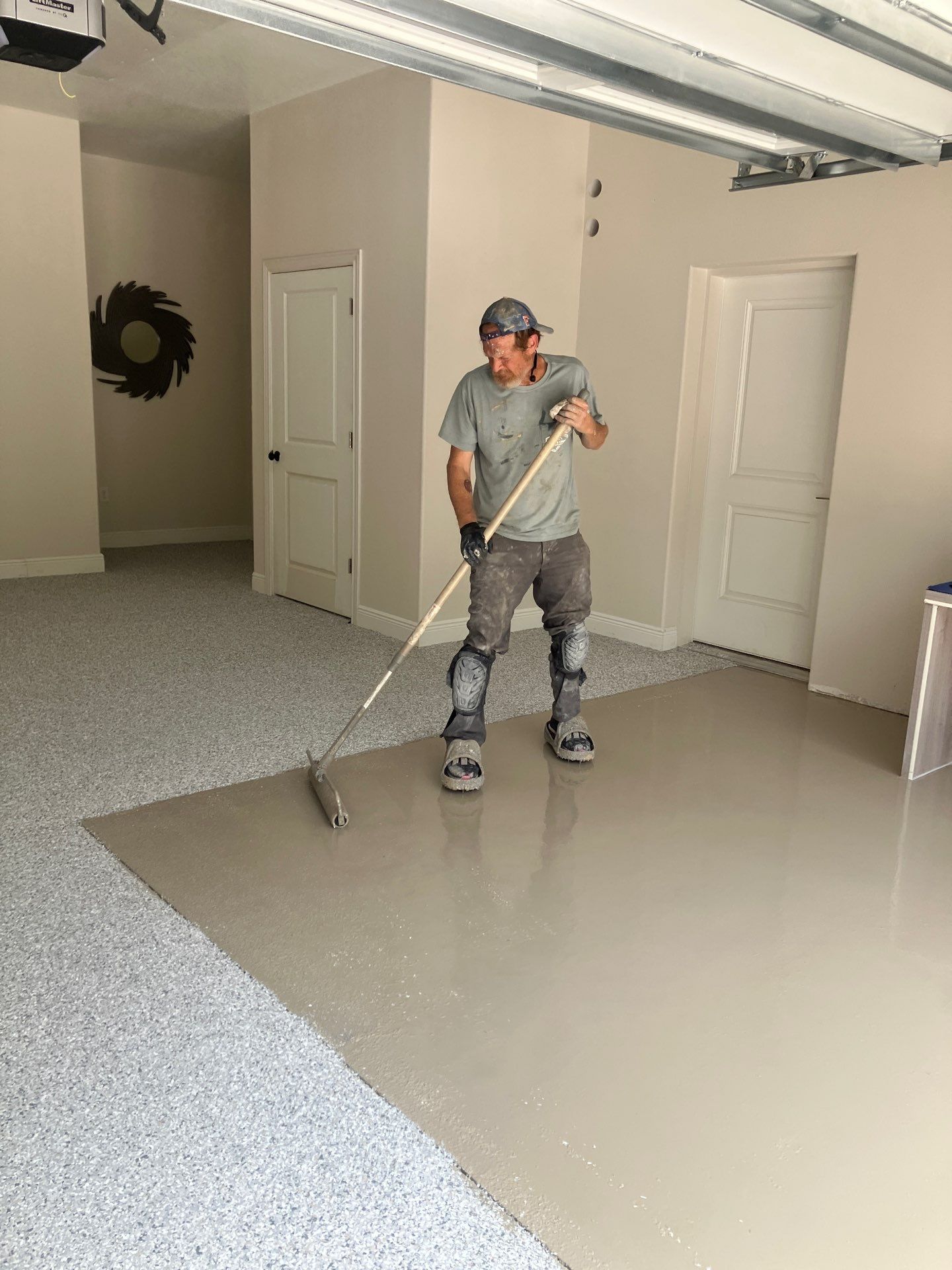 Garage by Cross Creek Concrete Coatings