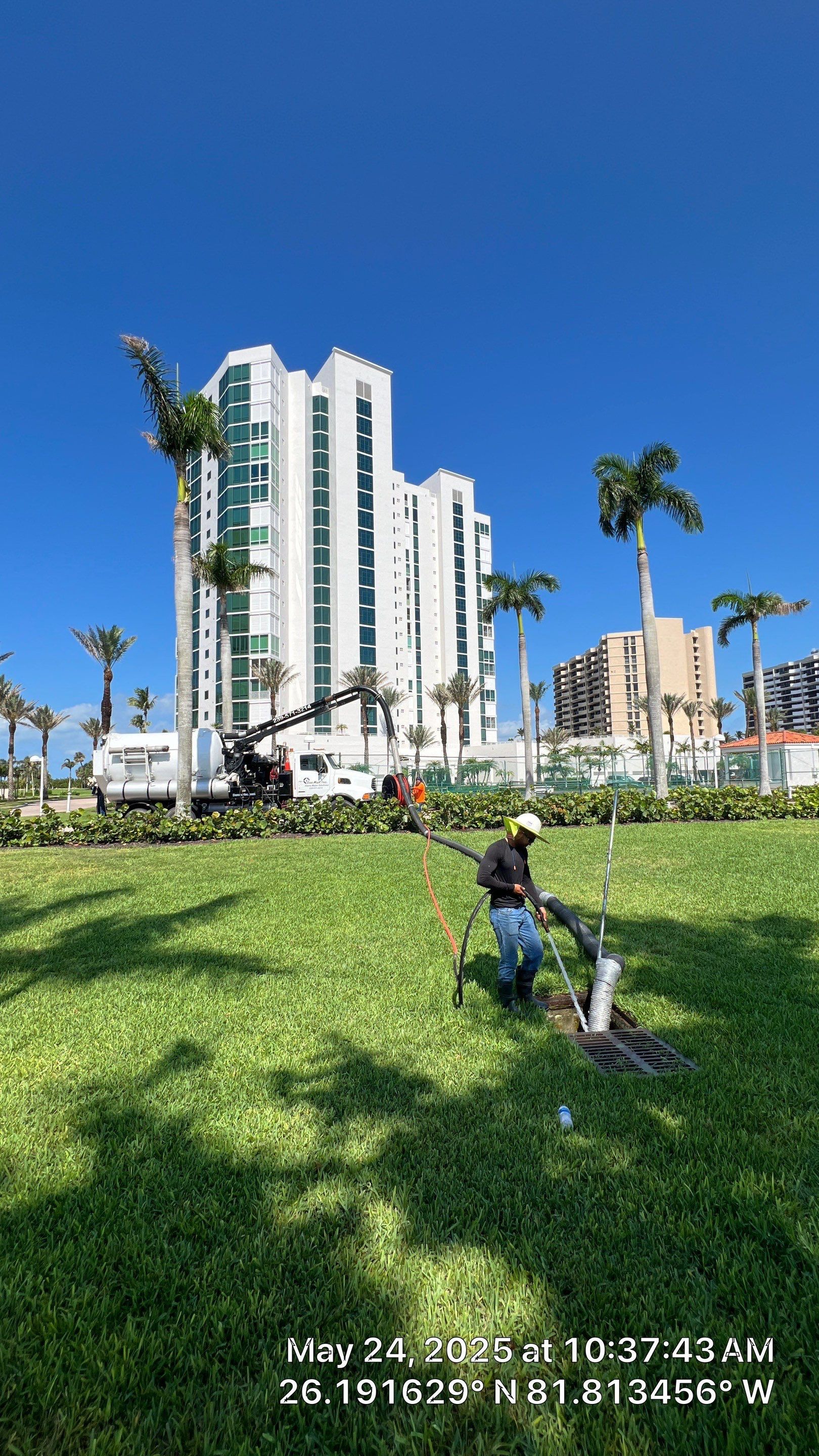 Gulfshore Condo Stormwater System Maintenance by Don Mar, Inc. Storm Water Solutions