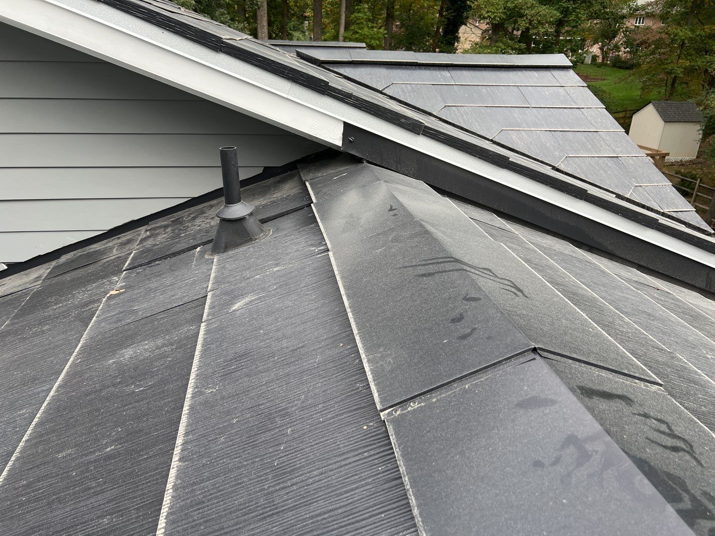 Tesla Solar Roof Replacement using Tesla Solar Roof V3 Tiles by American Home Contractors