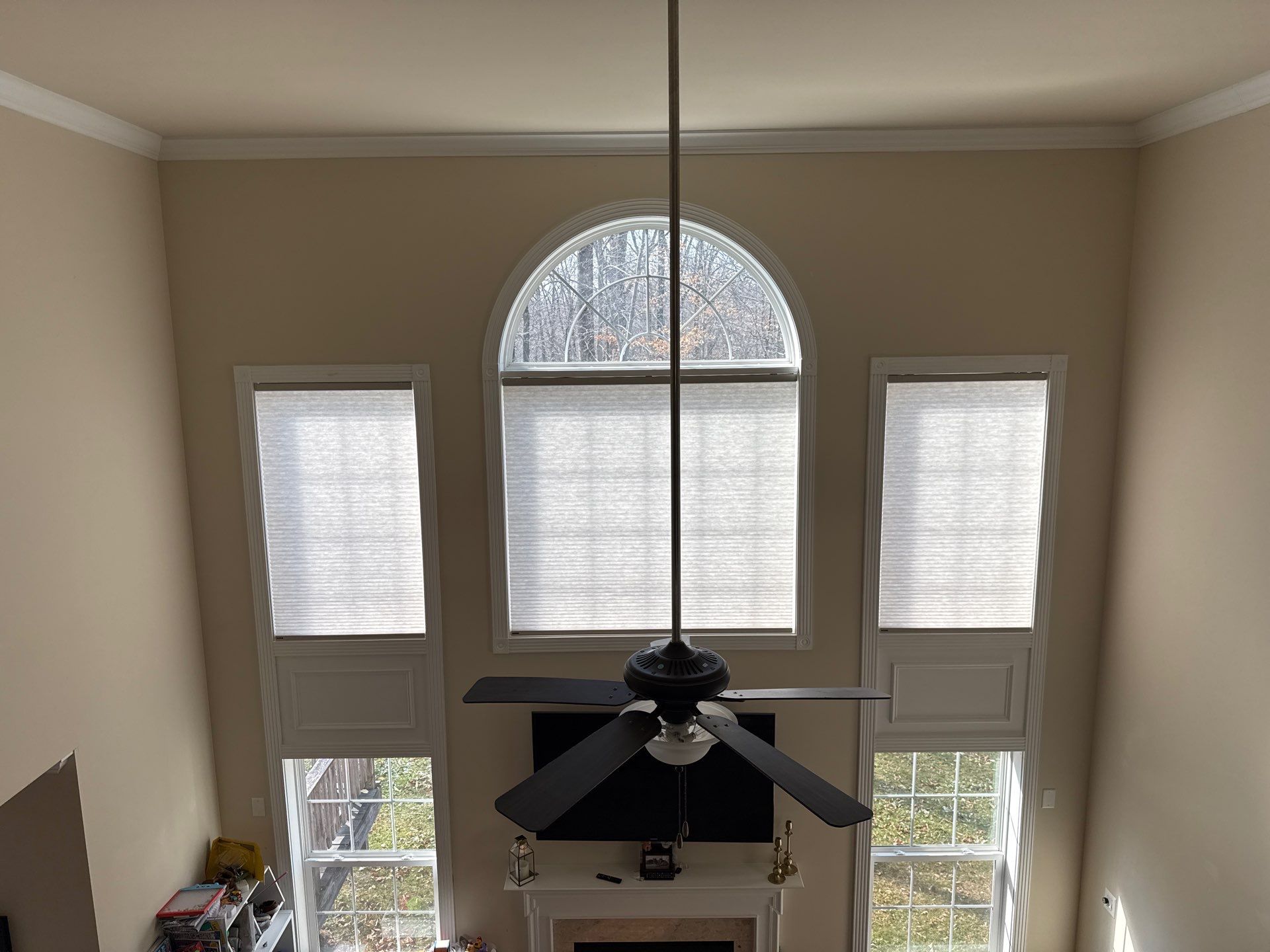 Honeycomb Shade Project in Huntingtown, MD by Southern Maryland Custom Blinds