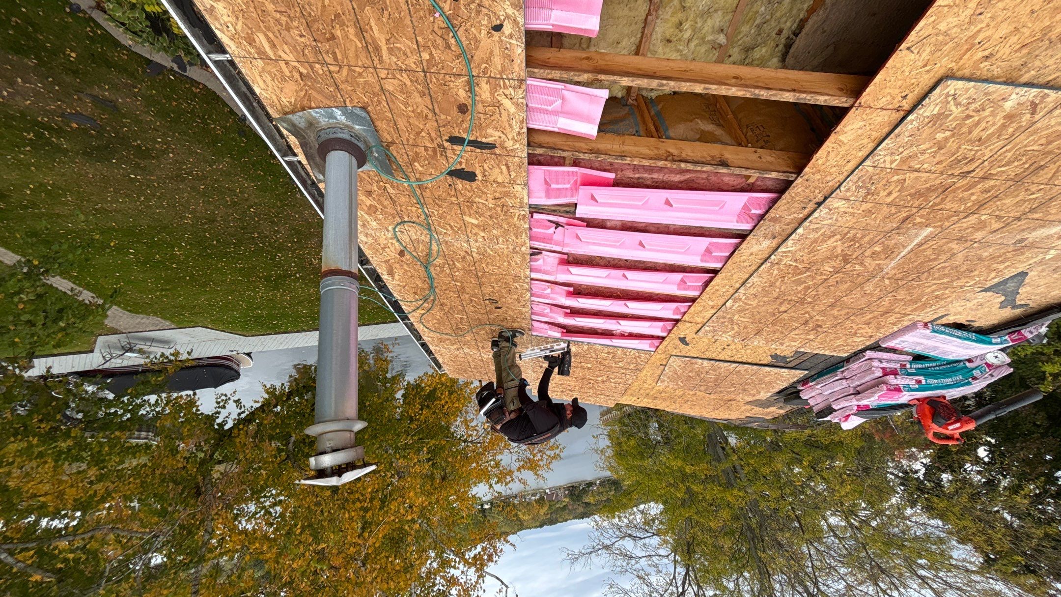 Roof Replacement using Owens Corning Onyx Black by 180 Contractors
